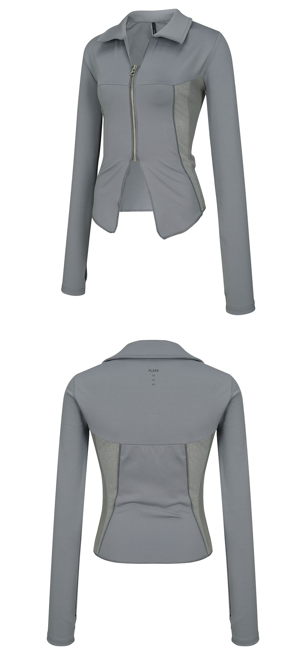 FLARE UP 17.Division Zip-up Gray 상세 이미지 4