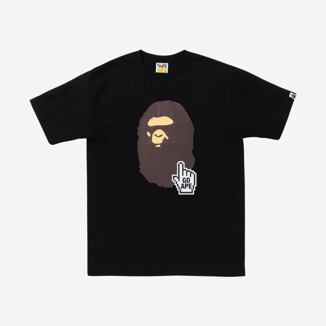 BAPE Online T-Shirt Black - Online Exclusive 상세 이미지 1