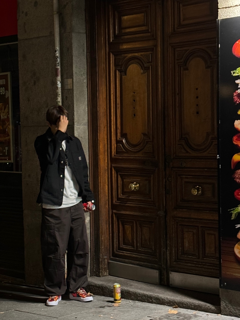 Nike x Sacai x Kaws Blazer Low Team Red 착용 스타일
