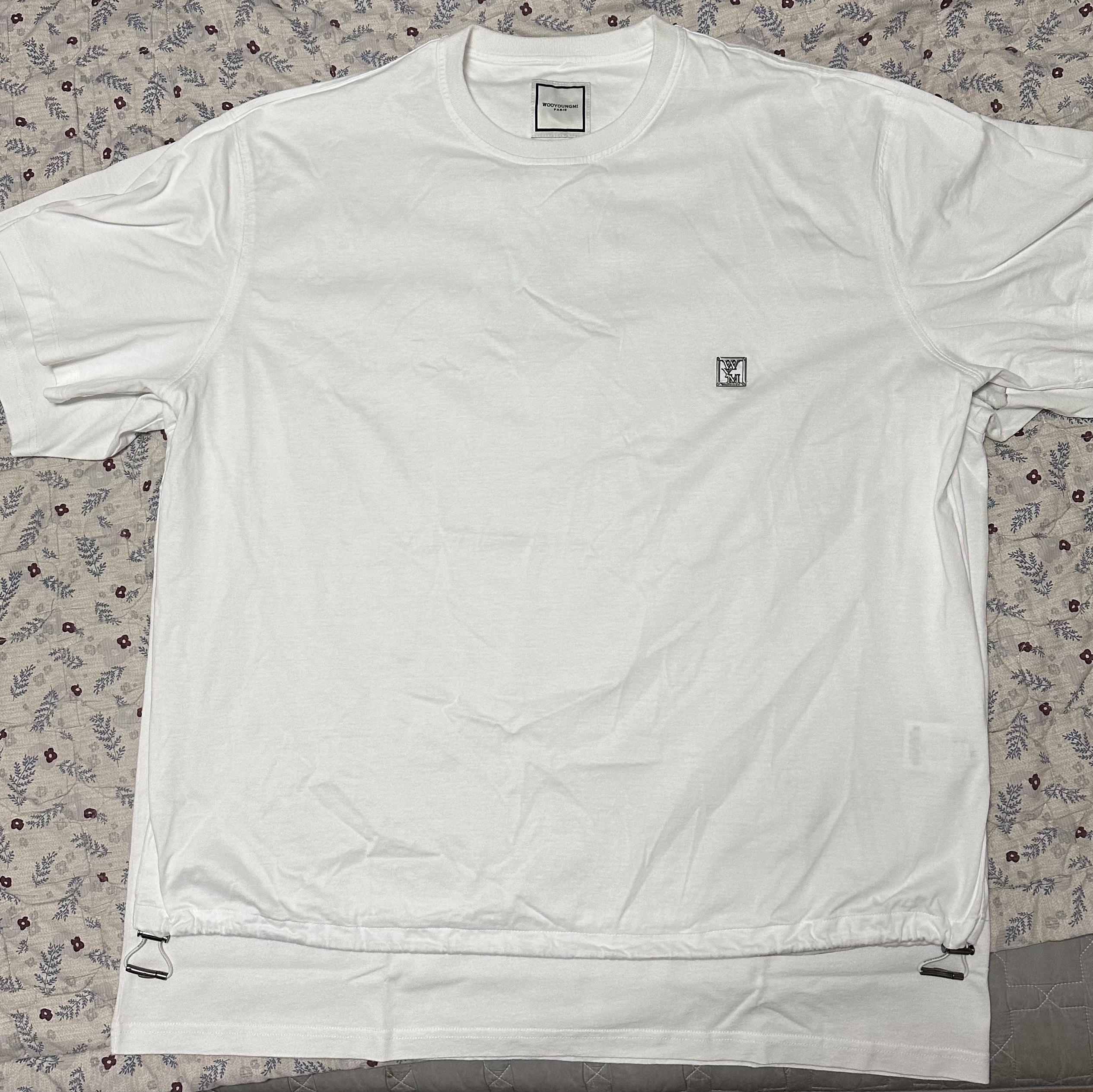 Supreme Box Logo T-Shirt White - 23FW, Supreme x MM6 Maison Margiela Box Logo T-Shirt White - 24SS 착용 스타일 - 3