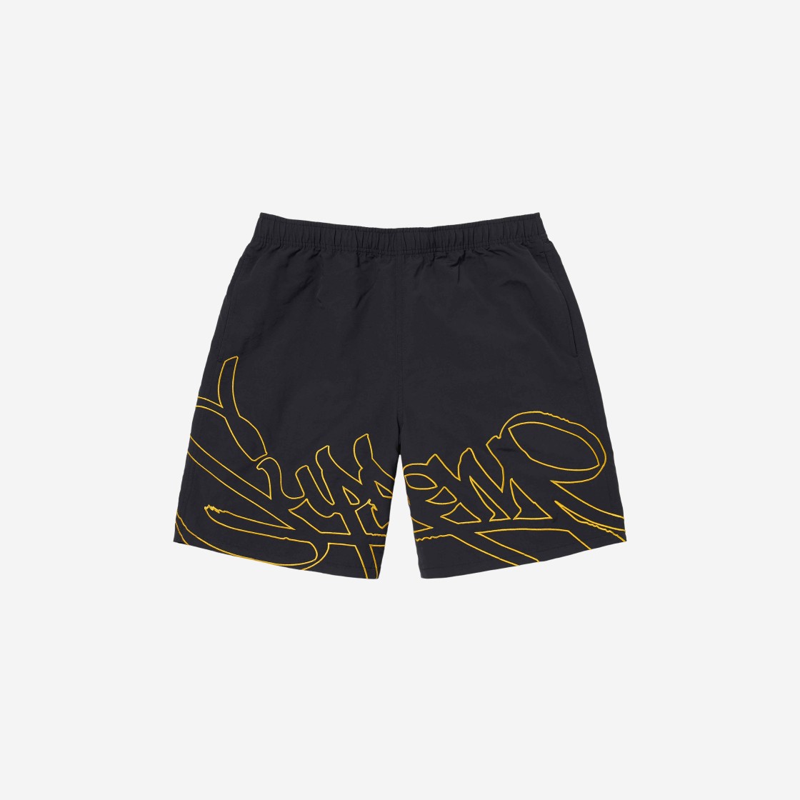 Supreme Tag Water Short Black - 24SS 상세 이미지 1