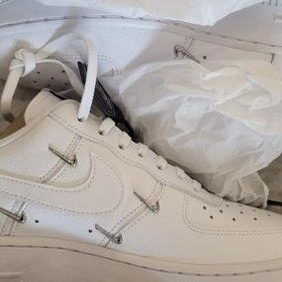 (W) Nike Air Force 1 Low '07 LX Chrome Luxe 착용 스타일