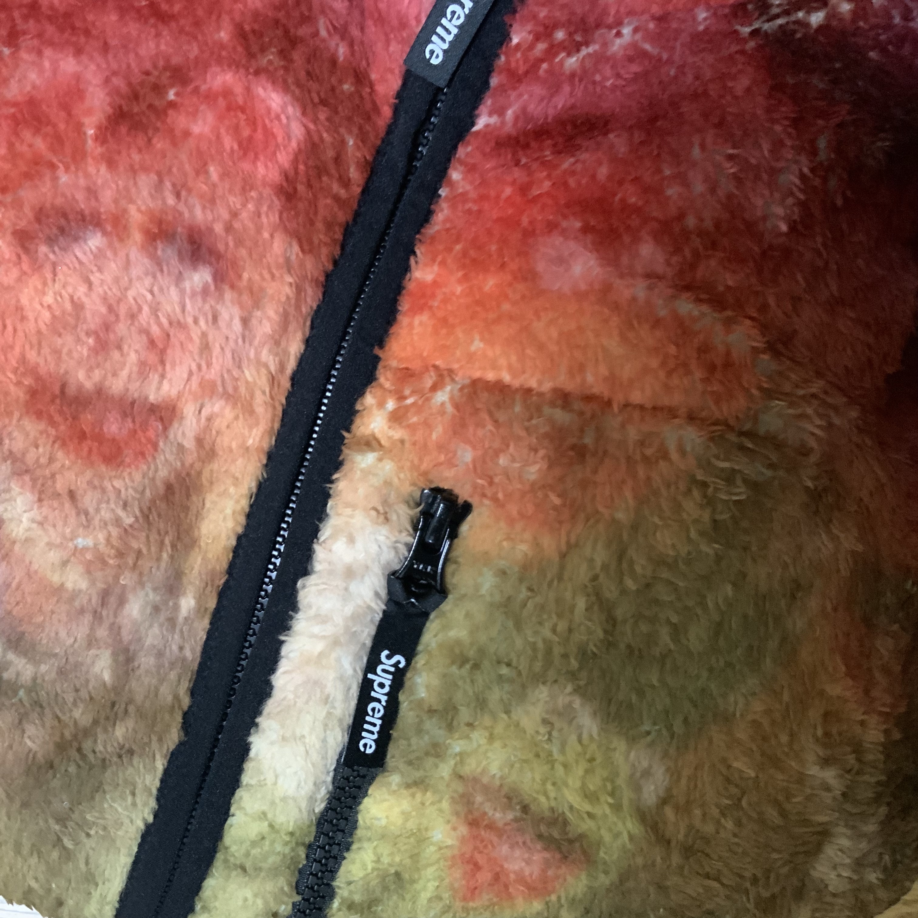 Supreme Muppets Fleece Jacket Multicolor - 24SS 착용 스타일