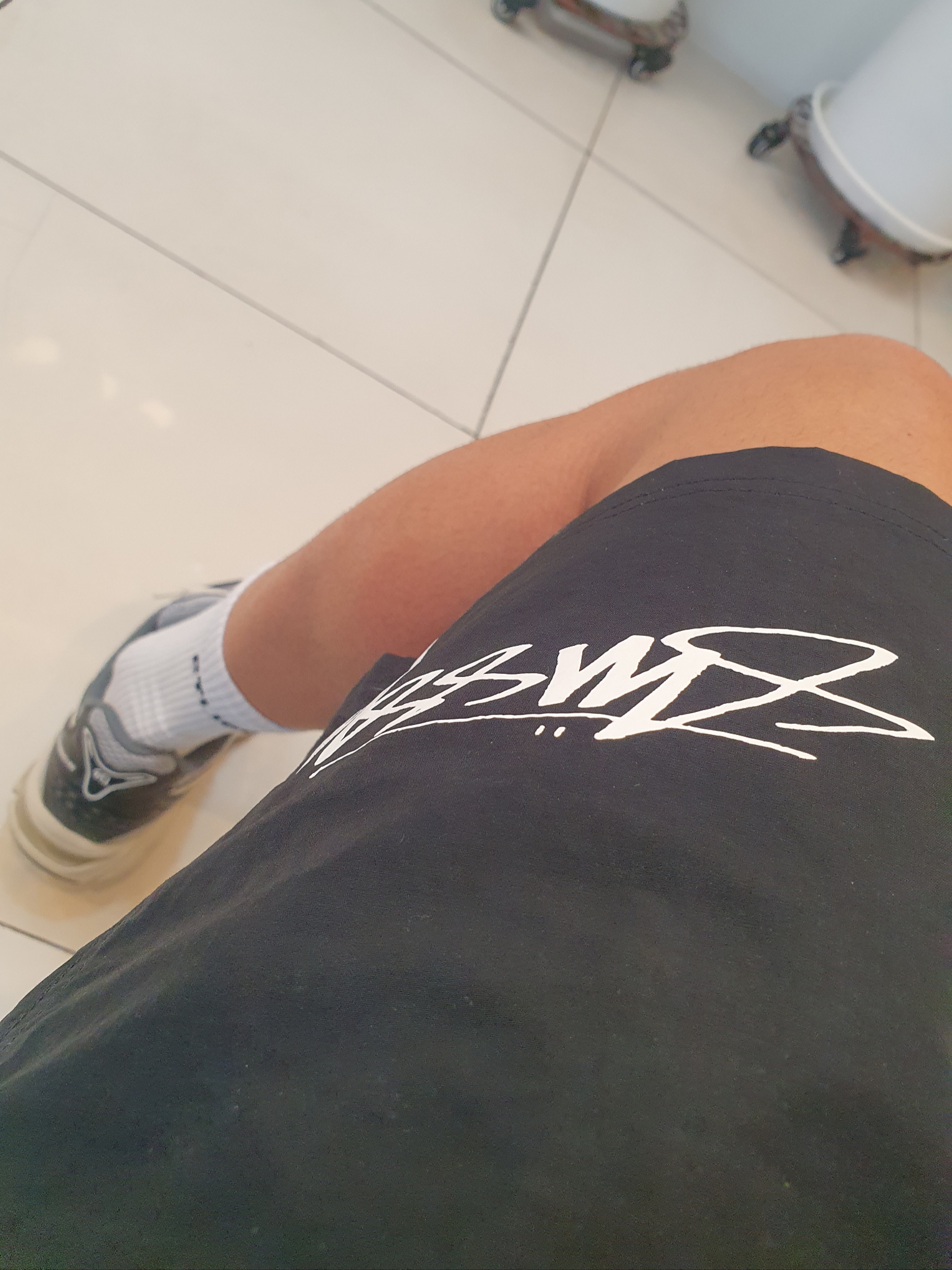 Nike x Stussy Shorts Black (FJ9167-010) 착용 스타일