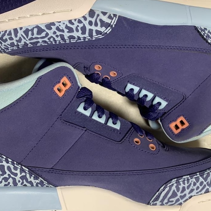 (GS) Jordan 3 Retro Purple Dust 착용 스타일