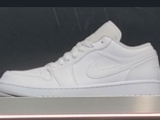 (W) Jordan 1 Low Triple White 2020 착용 스타일
