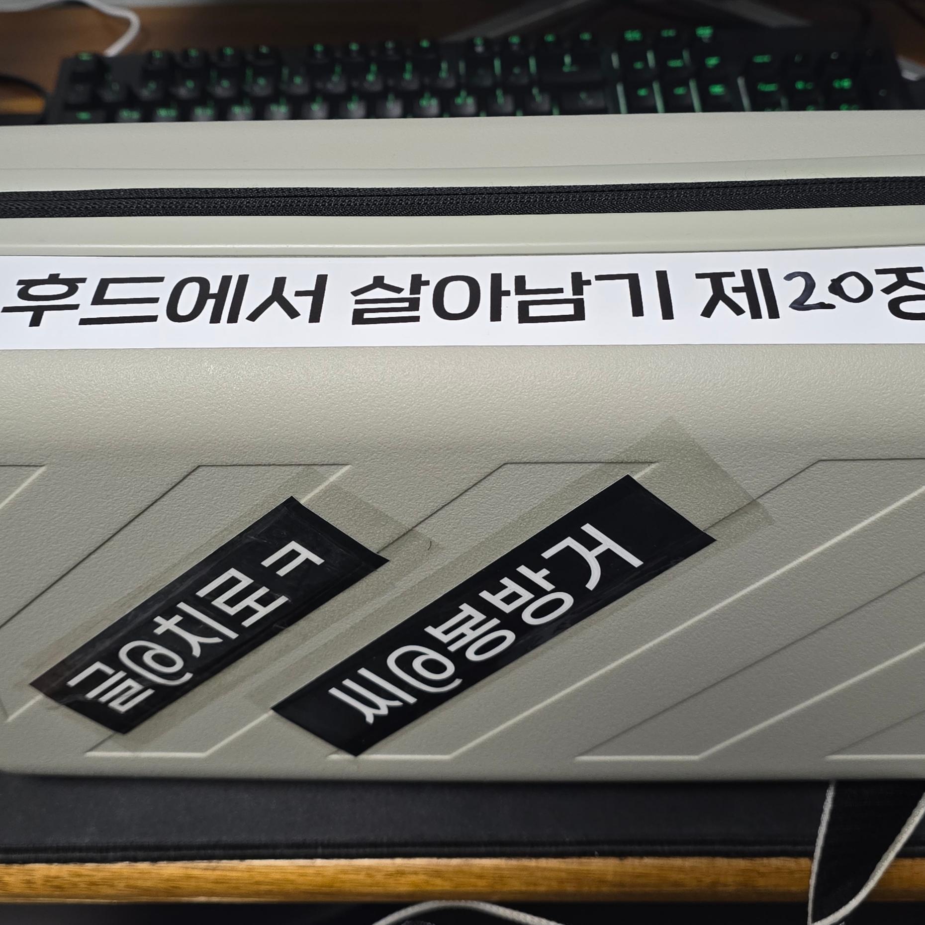 Off-White x Amore Pacific Protection Box (Without Cosmetics) 착용 스타일