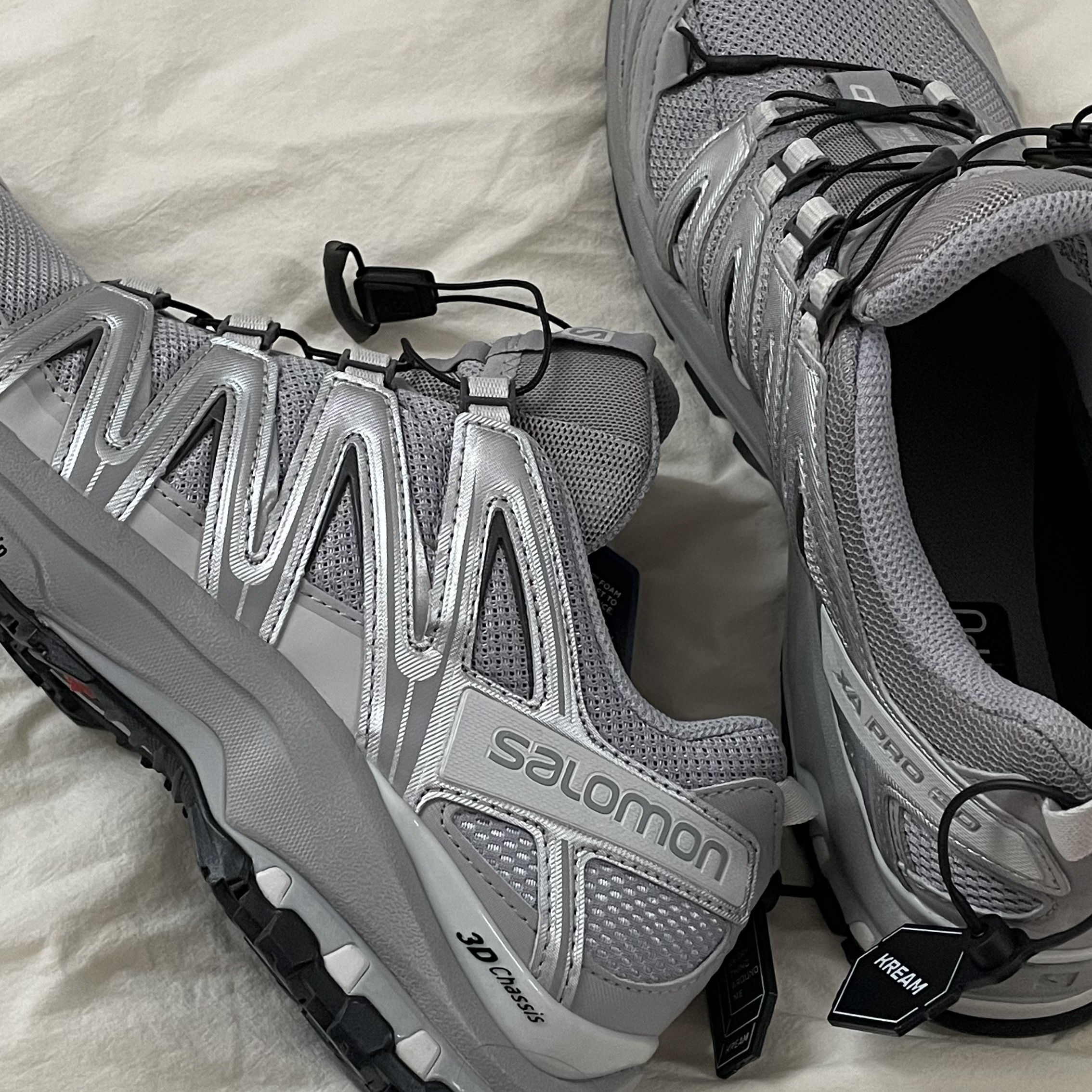 Salomon XA Pro 3D Alloy Silver 착용 스타일