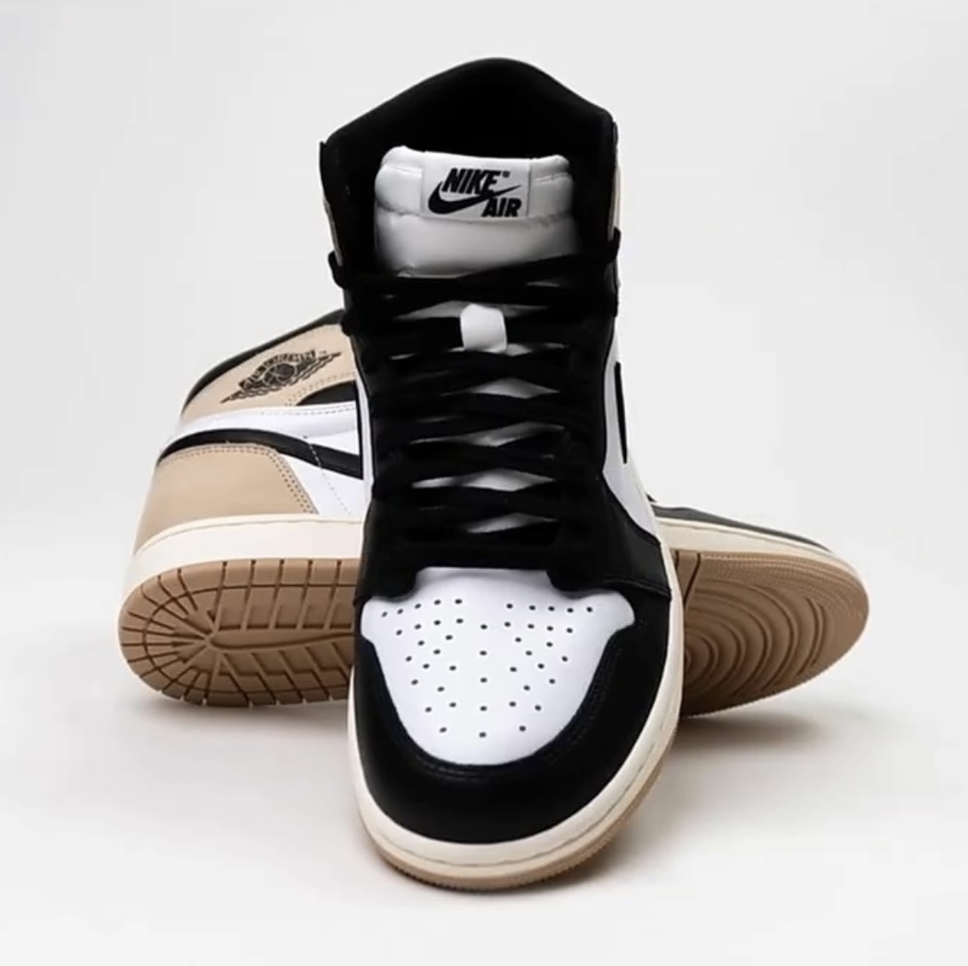 (W) Jordan 1 Retro High OG Latte 착용 스타일 - 2