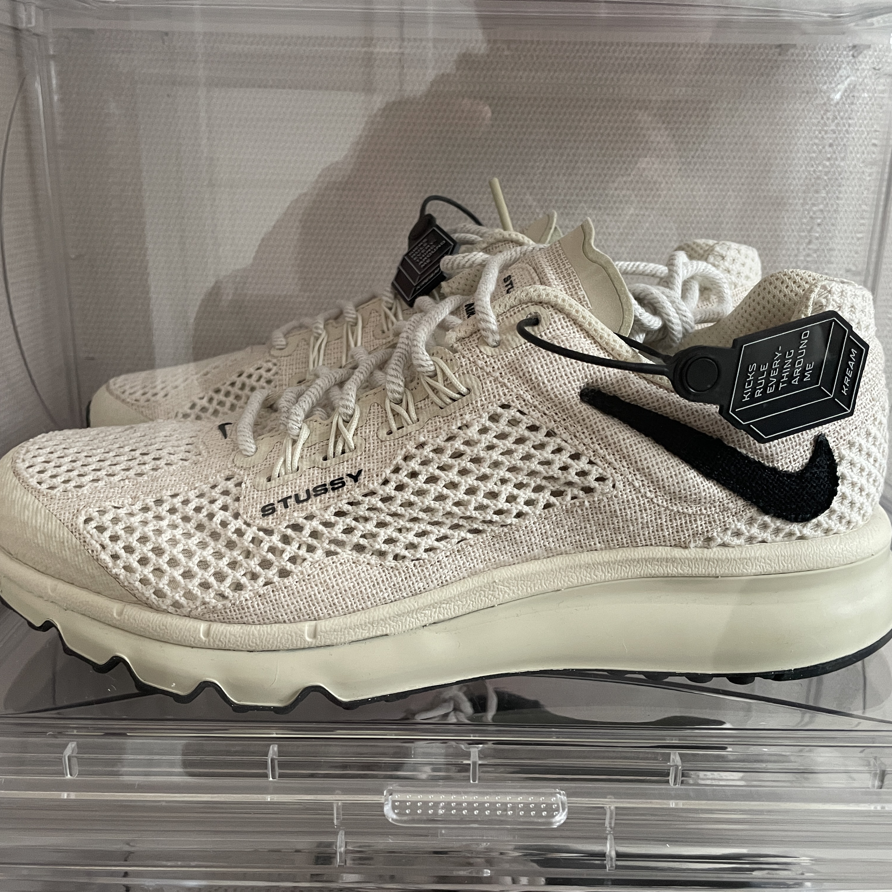 Nike x Stussy Air Max 2013 Fossil 착용 스타일