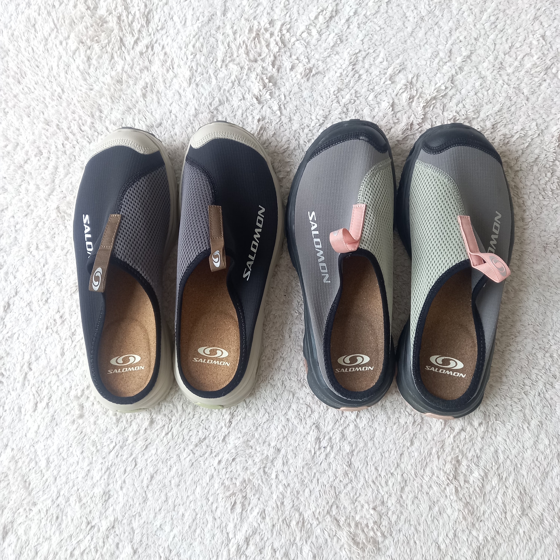 Salomon RX Slide 3.0 Black Plum Kitten, Stone Island B0943 Nylon Metal Swimming Trunk Black - 24SS 착용 스타일 - 10