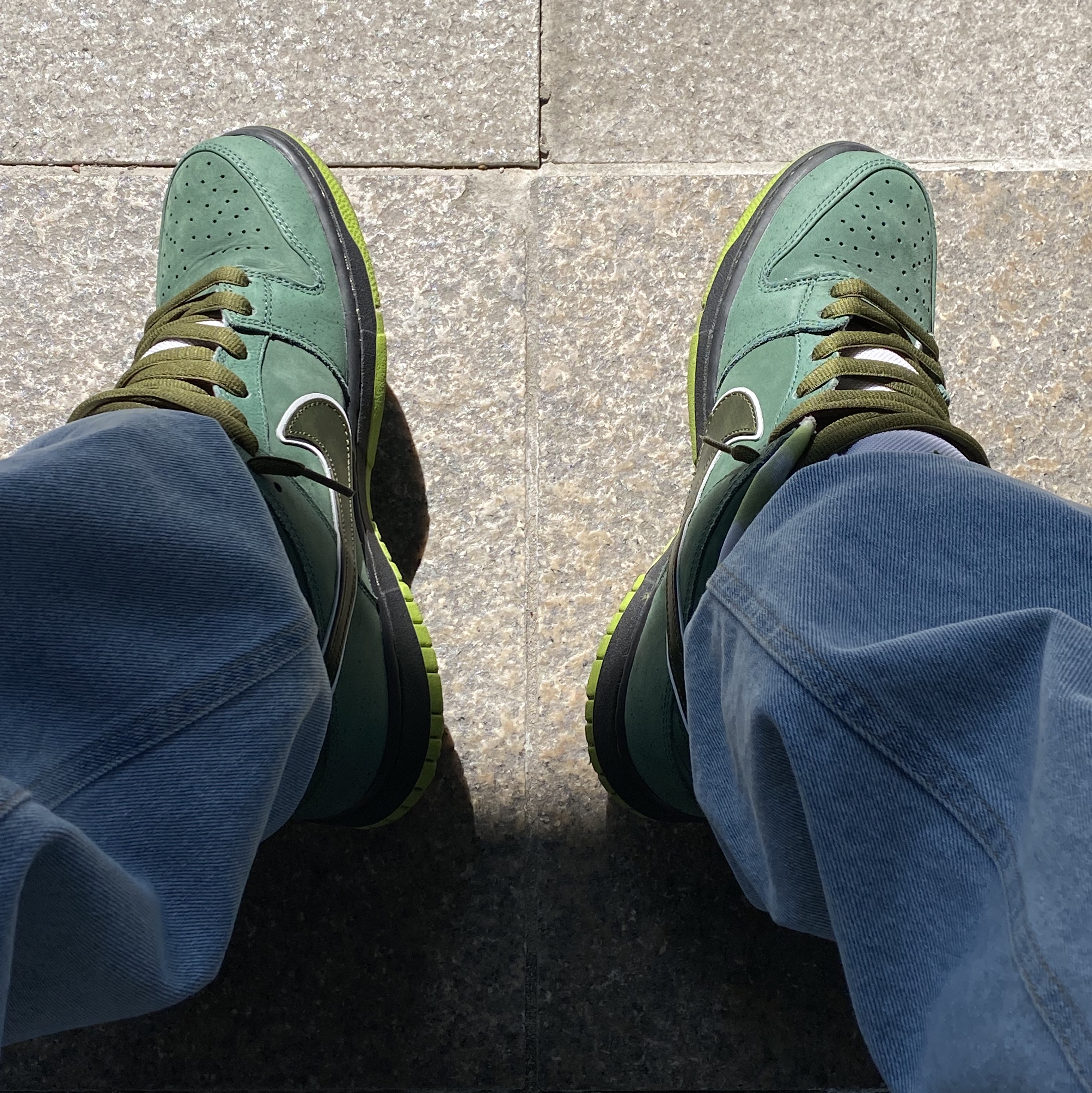 Nike x Concepts SB Dunk Low Green Lobster (Special Box) 착용 스타일