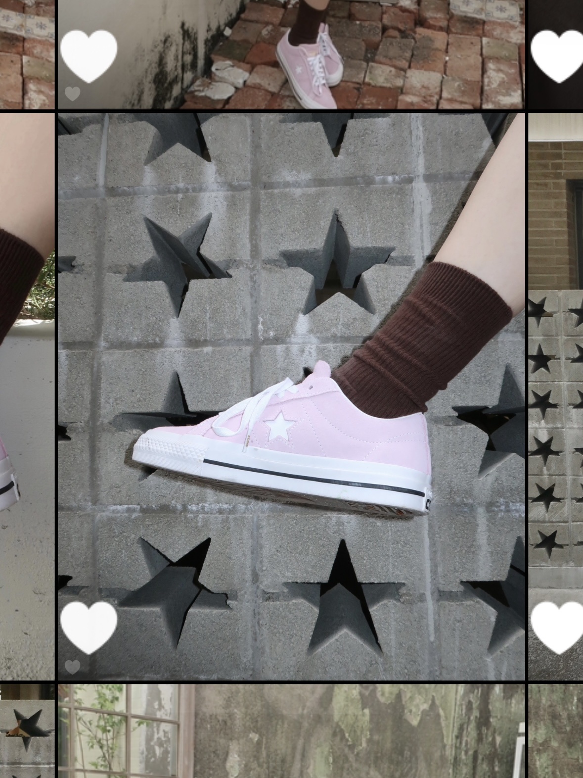 Converse Cons One Star Pro Stardust Lilac 착용 스타일 - 3