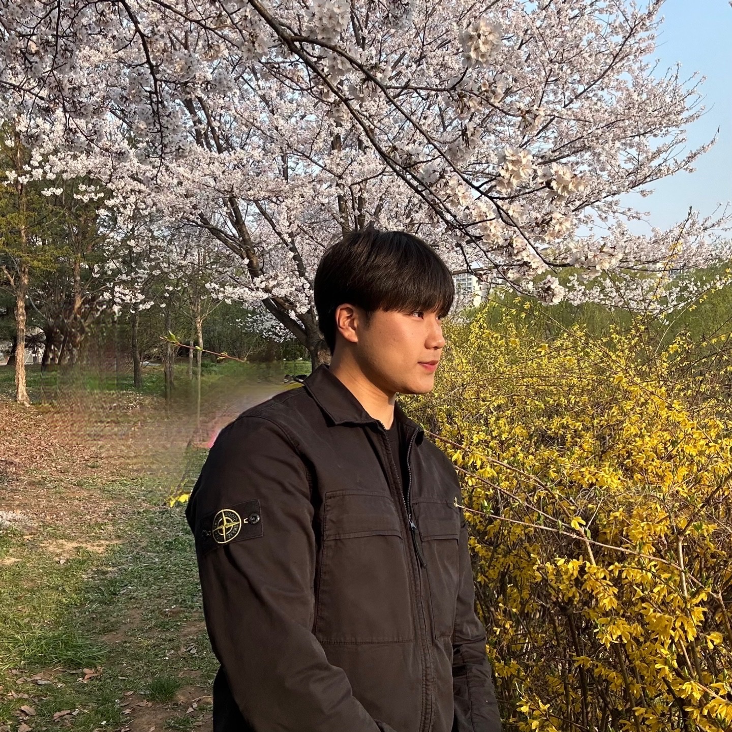 Stone Island 10210 Double Pocket Cotton Overshirt Black - 23SS 착용 스타일