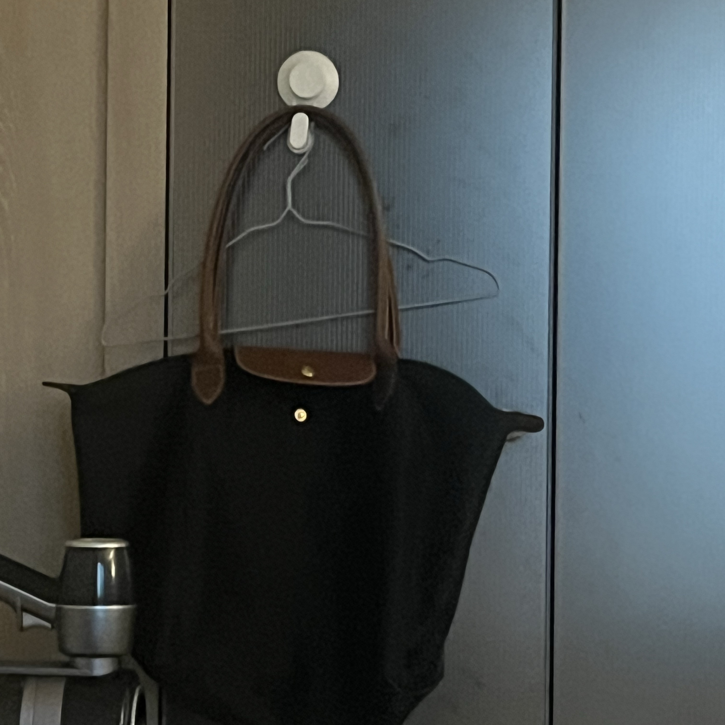 Longchamp Le Pliage Original Tote Bag L Black 착용 스타일