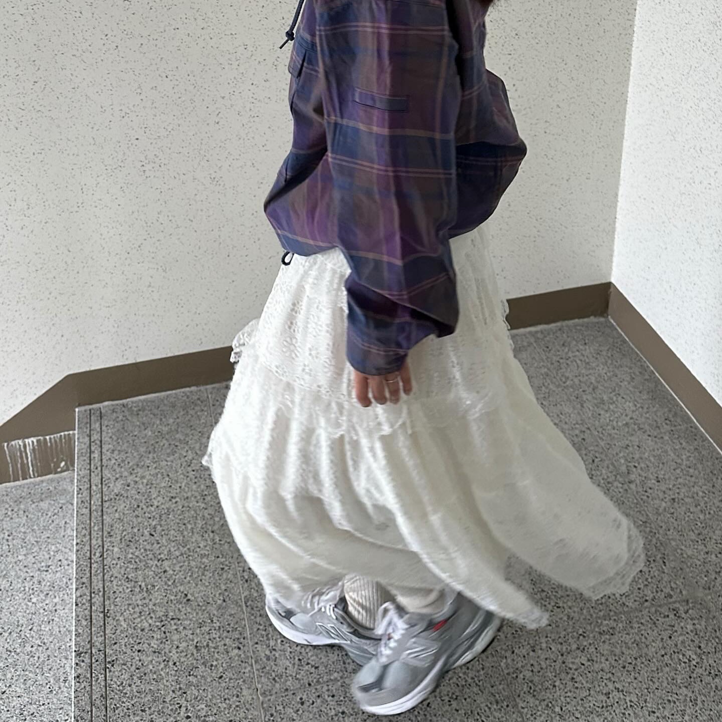 Supreme Cotton Utility Anorak Plaid - 24SS 착용 스타일 - 2