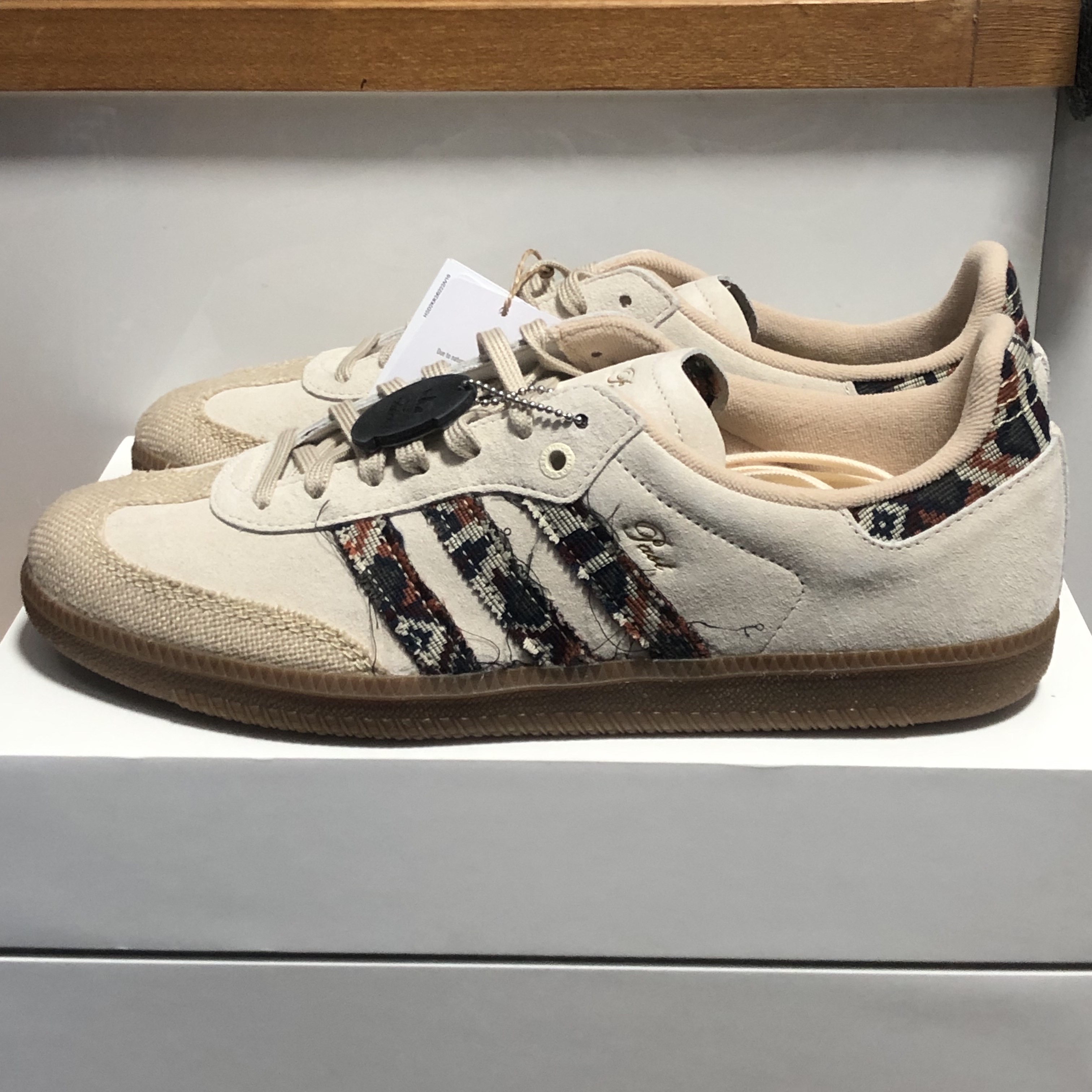 Adidas x END. Samba Consortium Cup Ecru Tint Supplier Color 착용 스타일