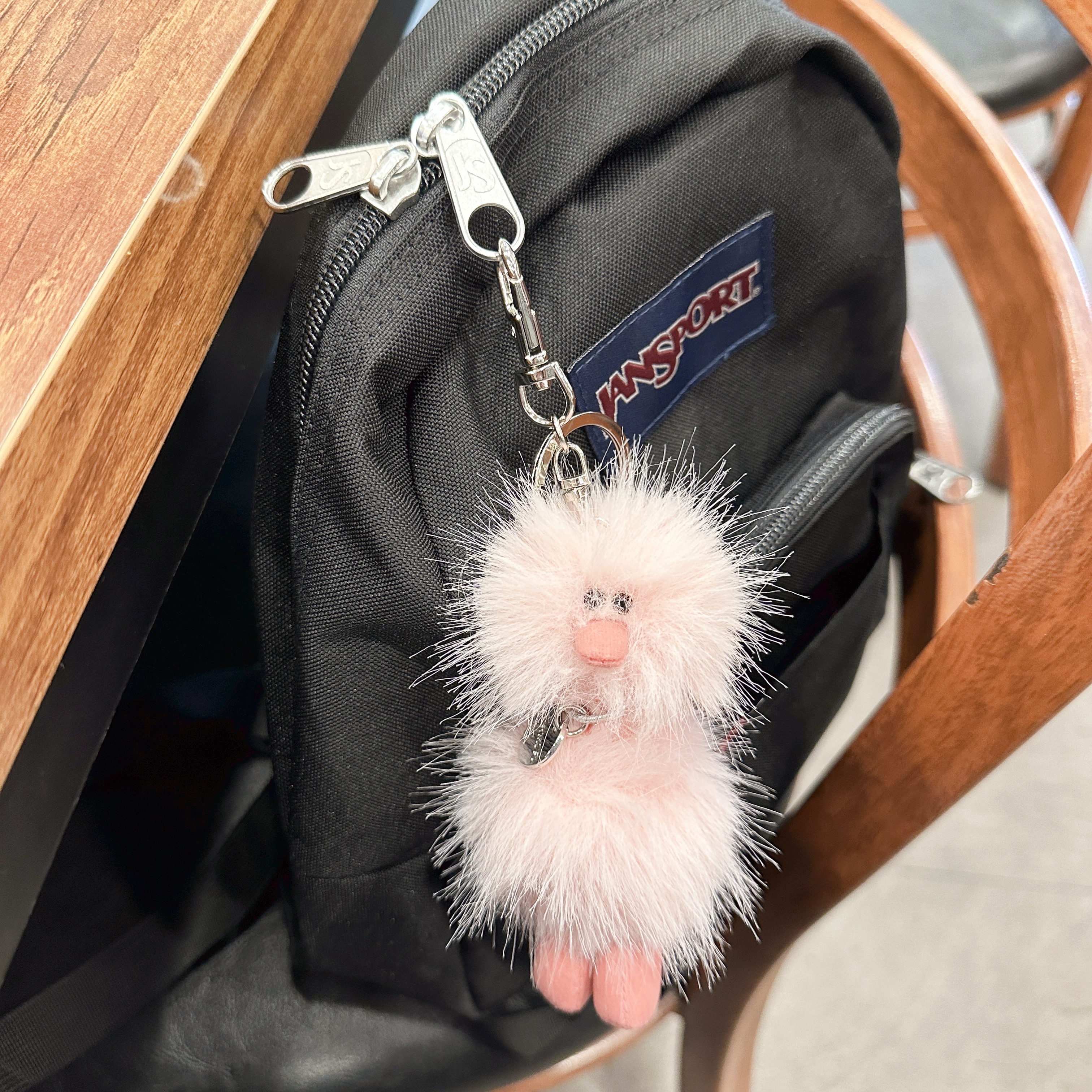 Jansport Half Pint Mini Backpack Black, Cosymosy Mini Bird Bird Keyring Cherry Blossom 착용 스타일