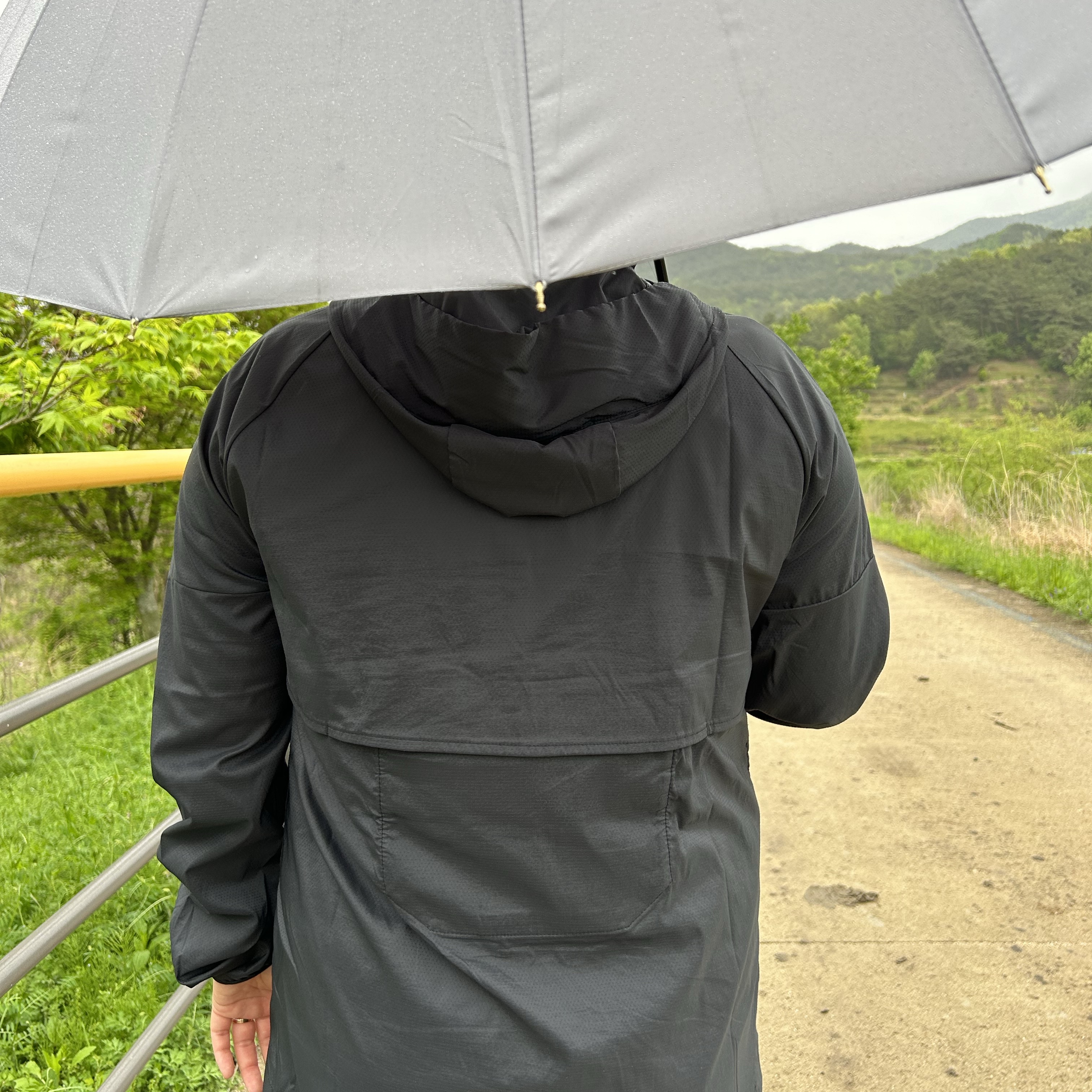 Nike Windrunner Running Jacket Black - Asia 착용 스타일