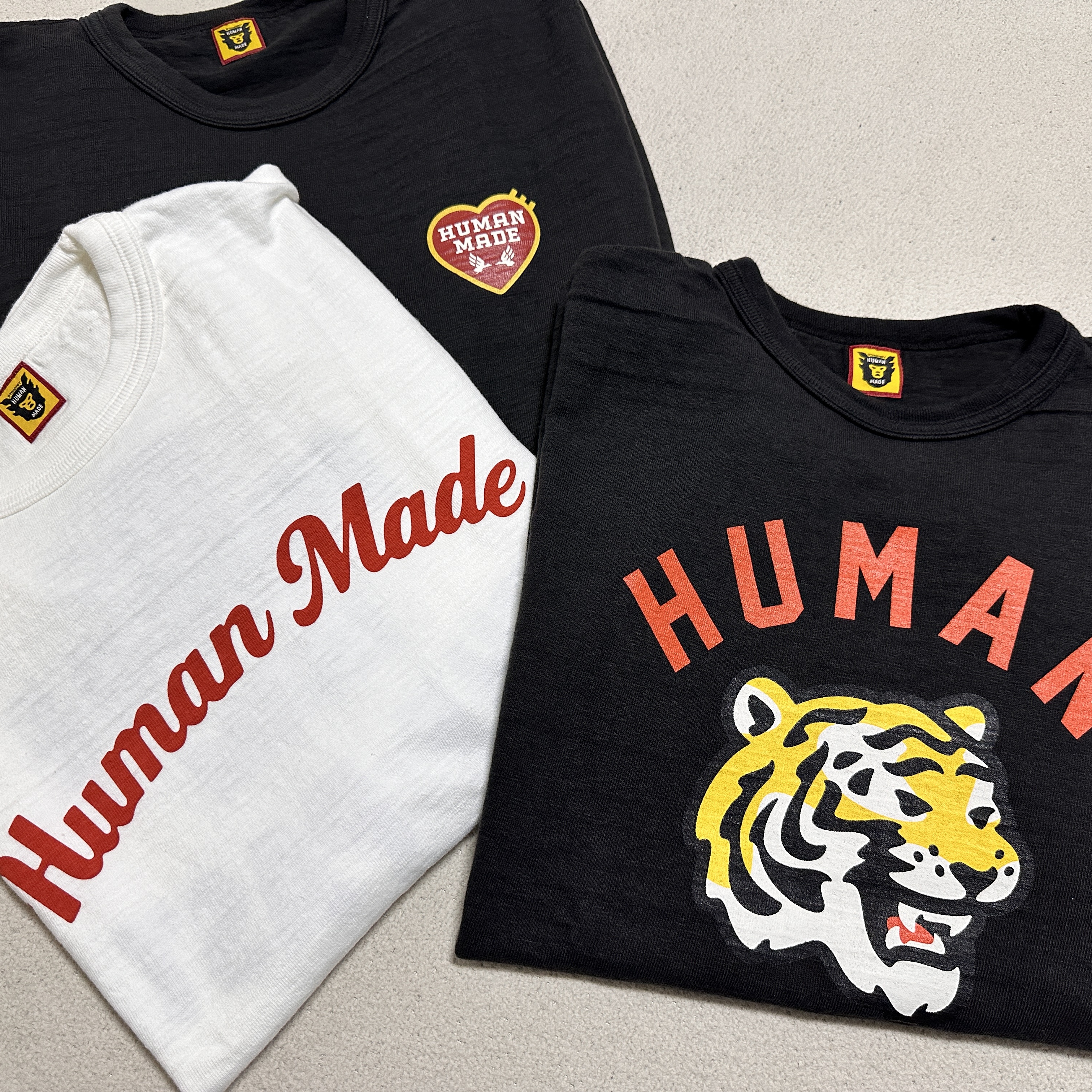 Human Made Graphic T-Shirt #07 Black, Human Made Graphic T-Shirt #02 Black 착용 스타일