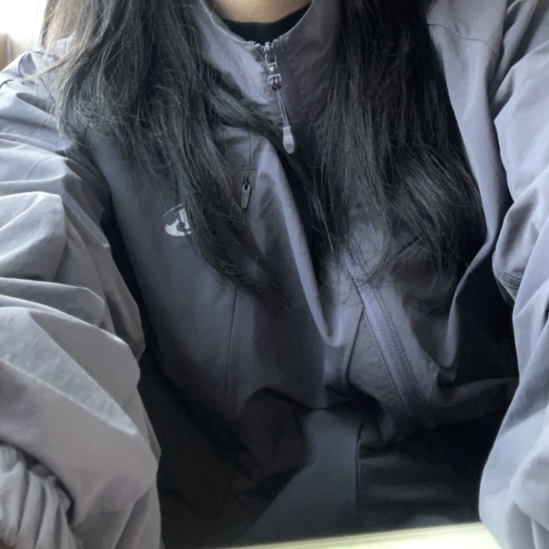 Sansan Gear Nylon Jacket Purple - 24SS 착용 스타일