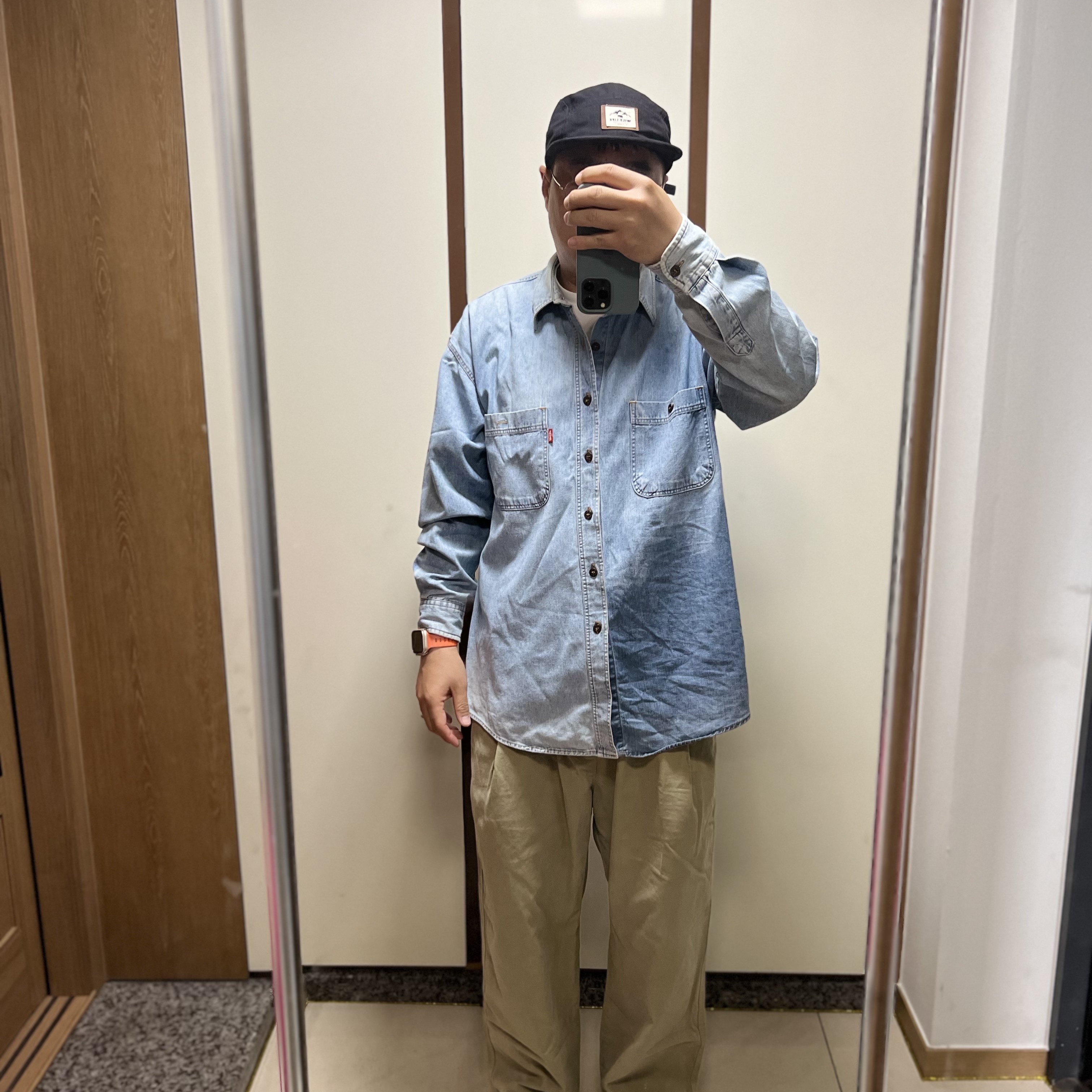 New Balance 991 Made in UK Navy 착용 스타일 - 1