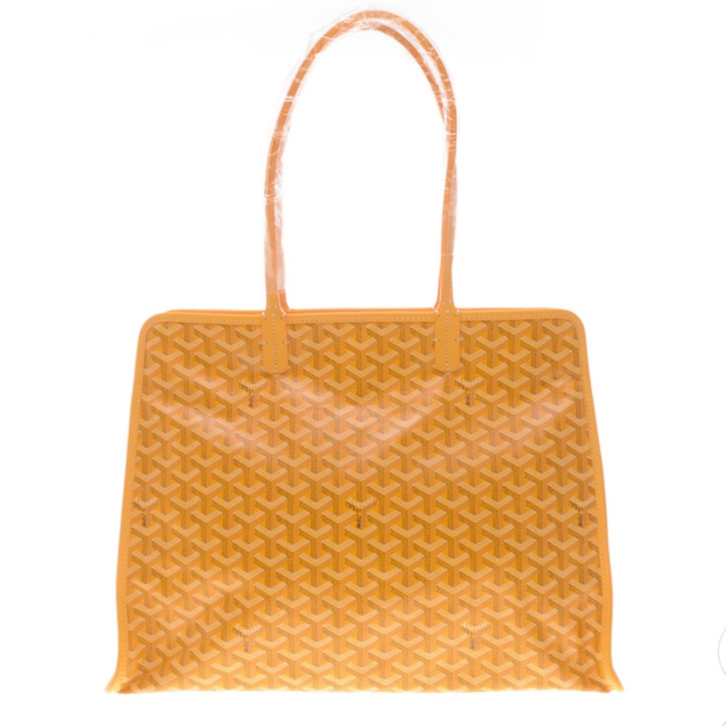 Goyard Hardy PM Bag Yellow 착용 스타일 - 2