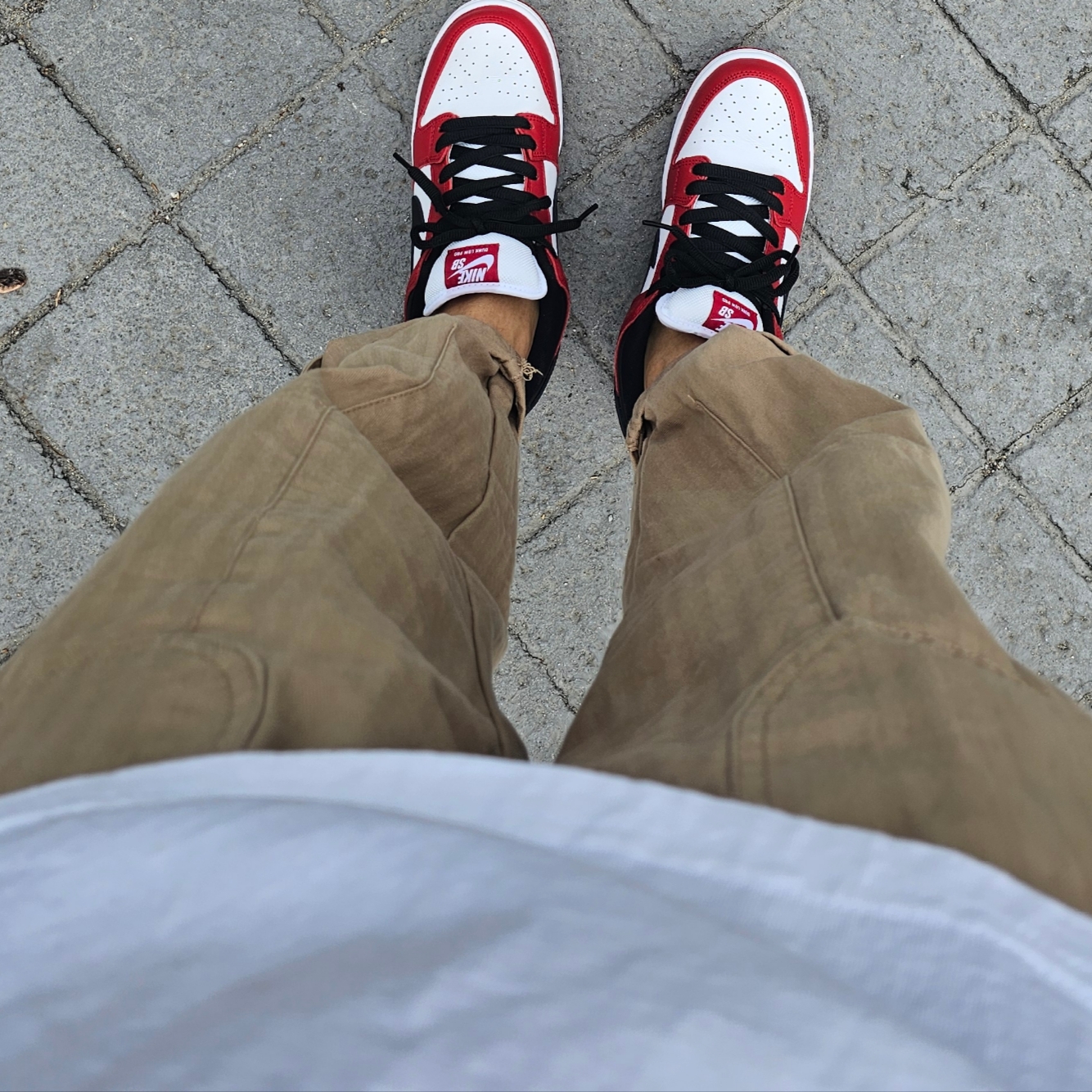 Nike SB Dunk Low Pro Chicago 착용 스타일