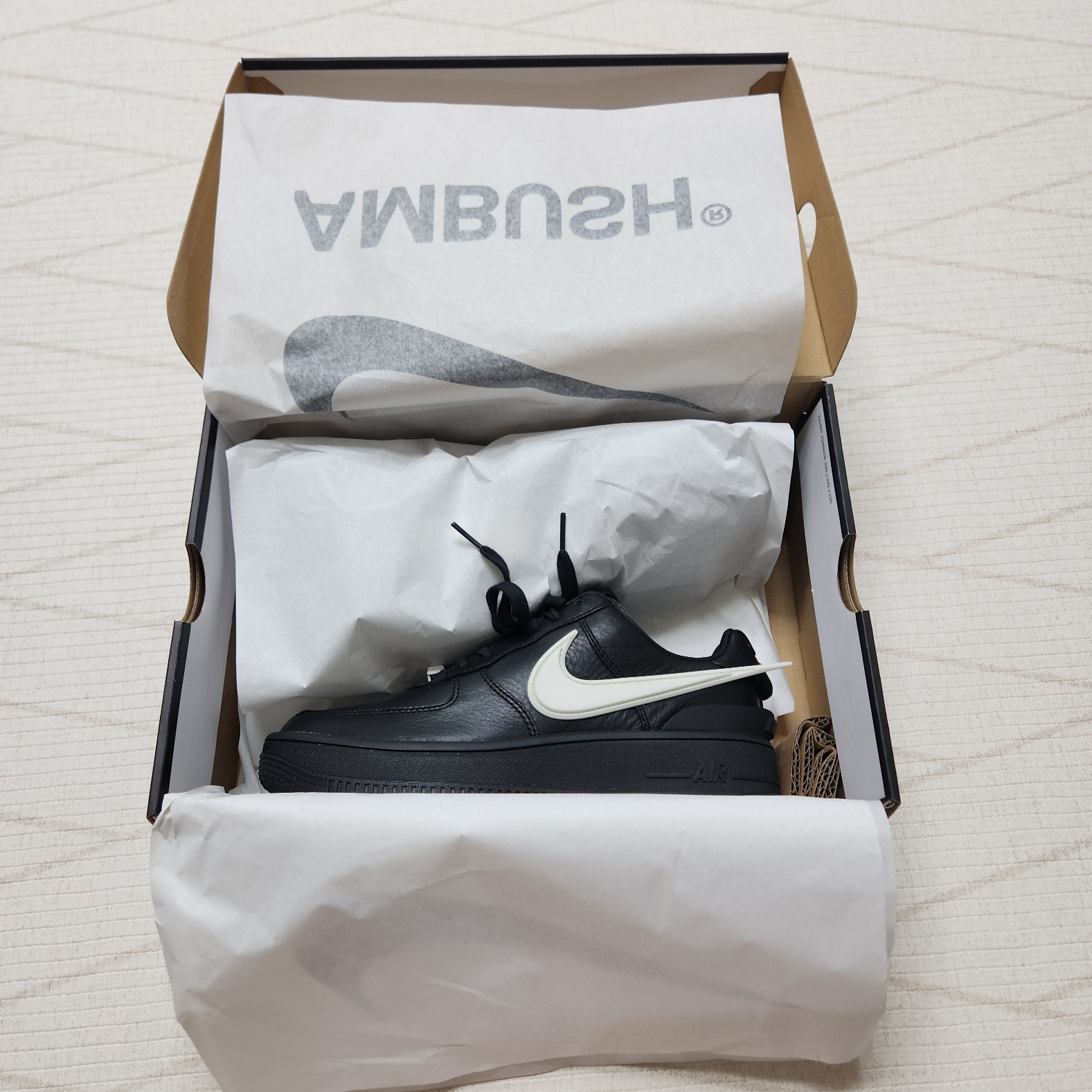Nike x Ambush Air Force 1 Low SP Black 착용 스타일