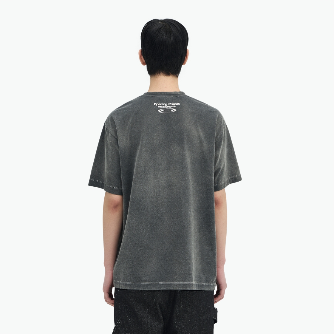 【OPENING PROJECT】 Identity T Shirt - Black MUSINSA公式 | OPENING PROJECT Identity T Shirt - Black