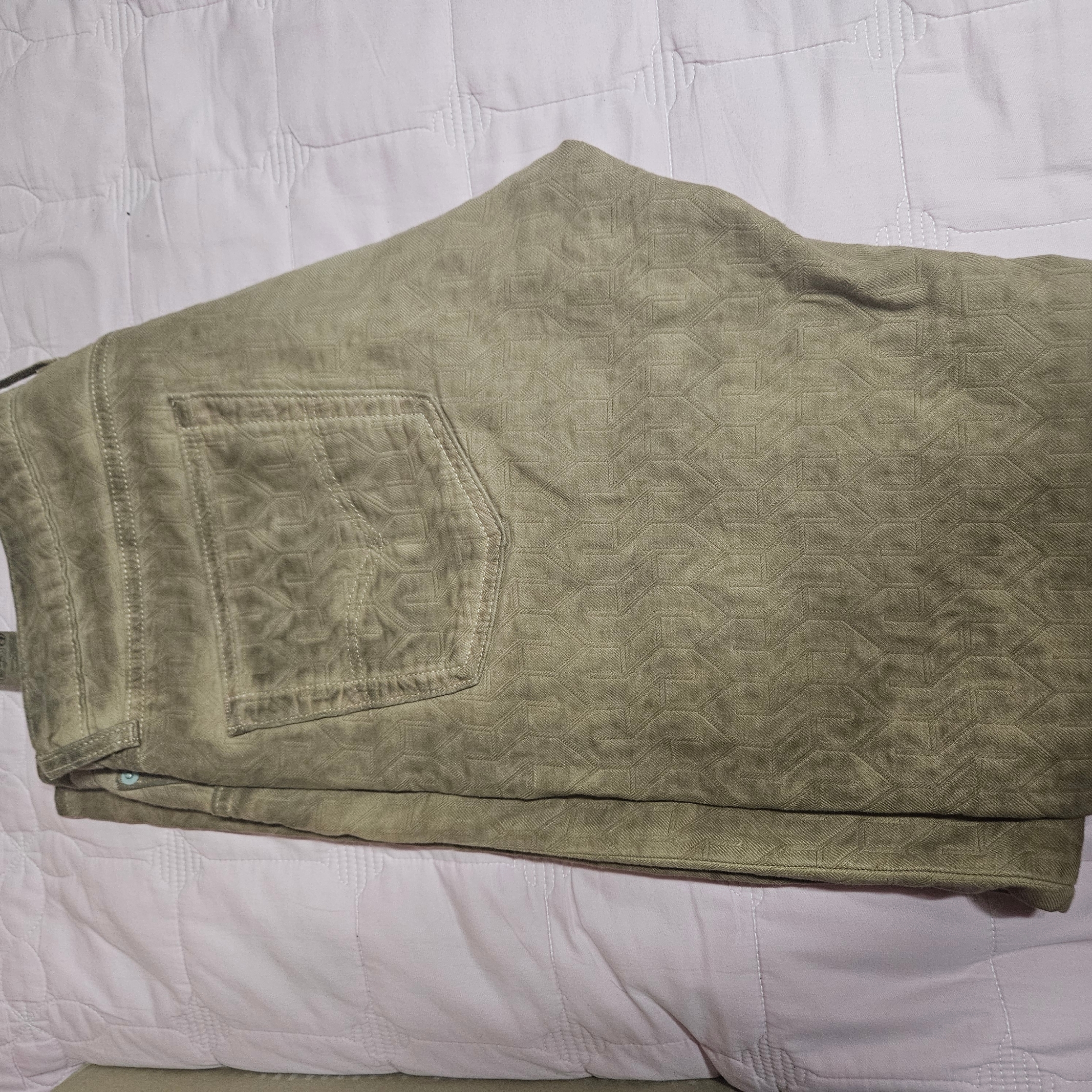 Stussy x Levi's Jacquard Jean Brown 착용 스타일