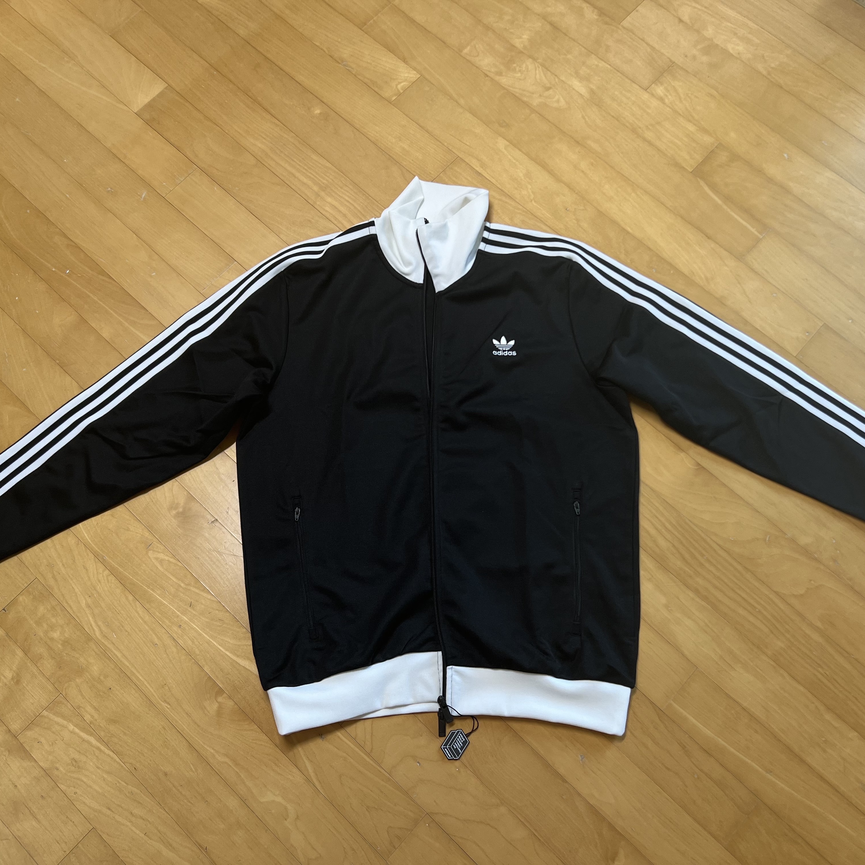 Adidas Adicolor Classics Beckenbauer Track Jacket Black - KR Sizing 착용 스타일