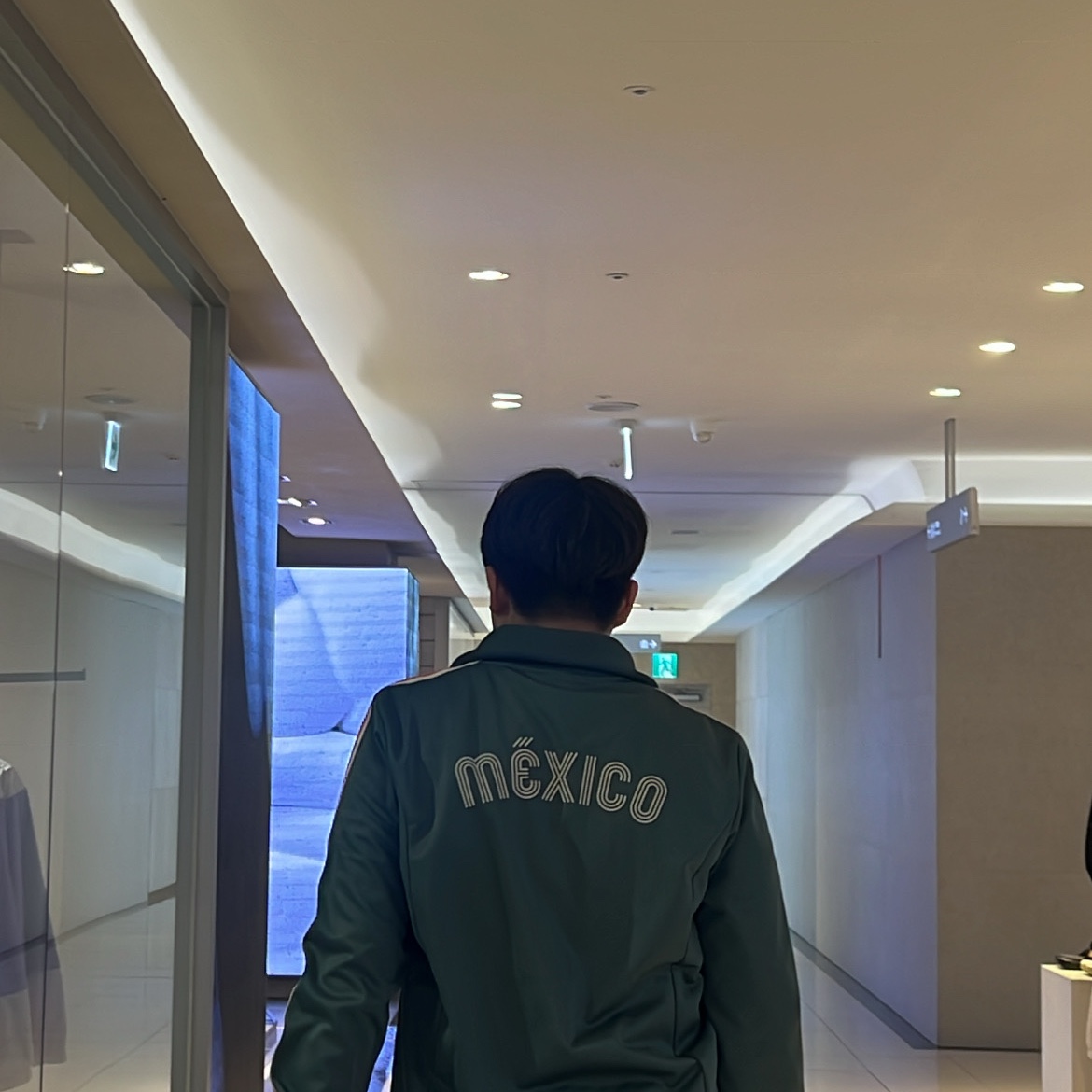 Adidas FMF Originals Beckenbauer Track Top Green Oxide - KR Sizing 착용 스타일