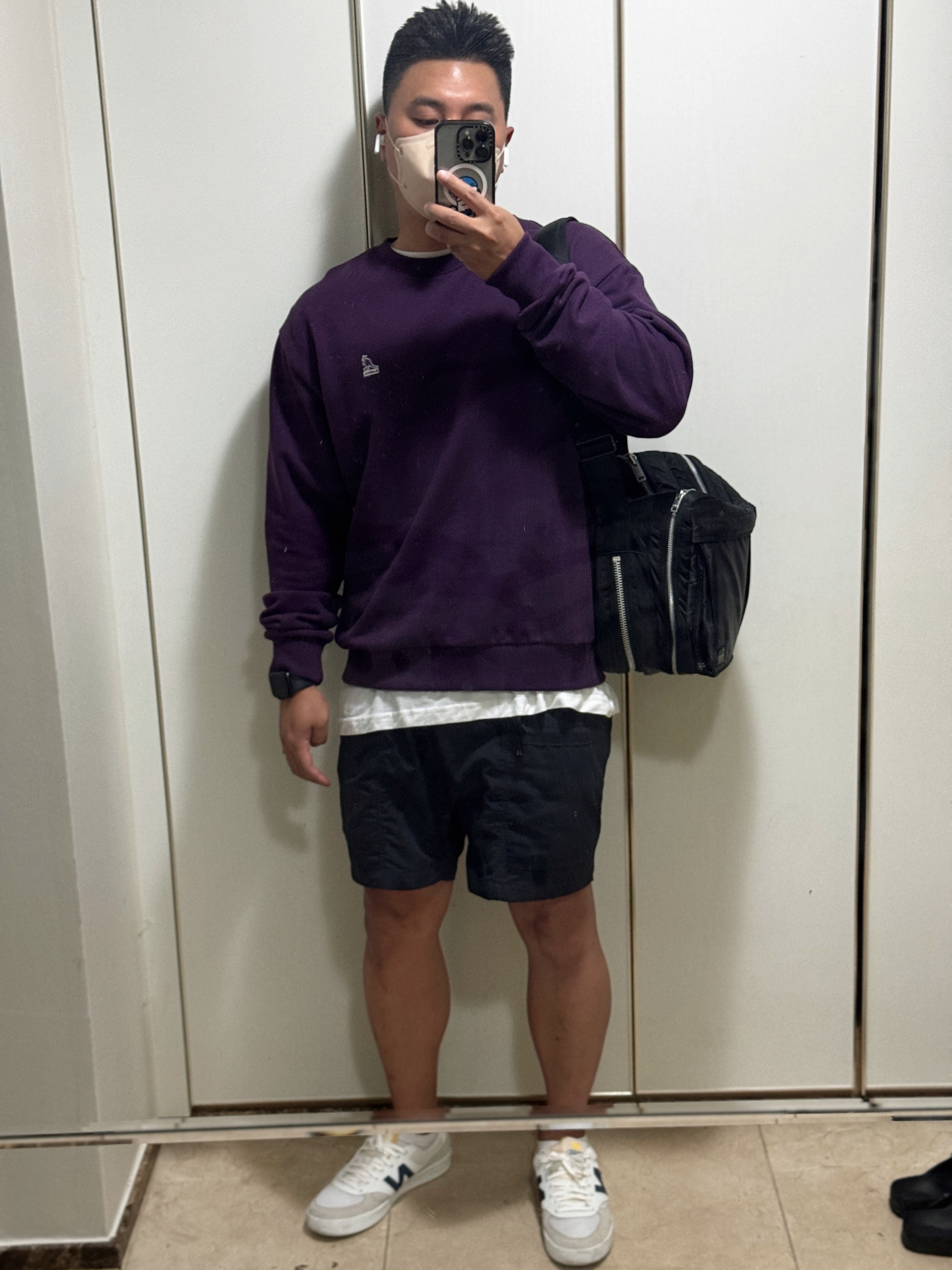 New Balance CT300 White 착용 스타일