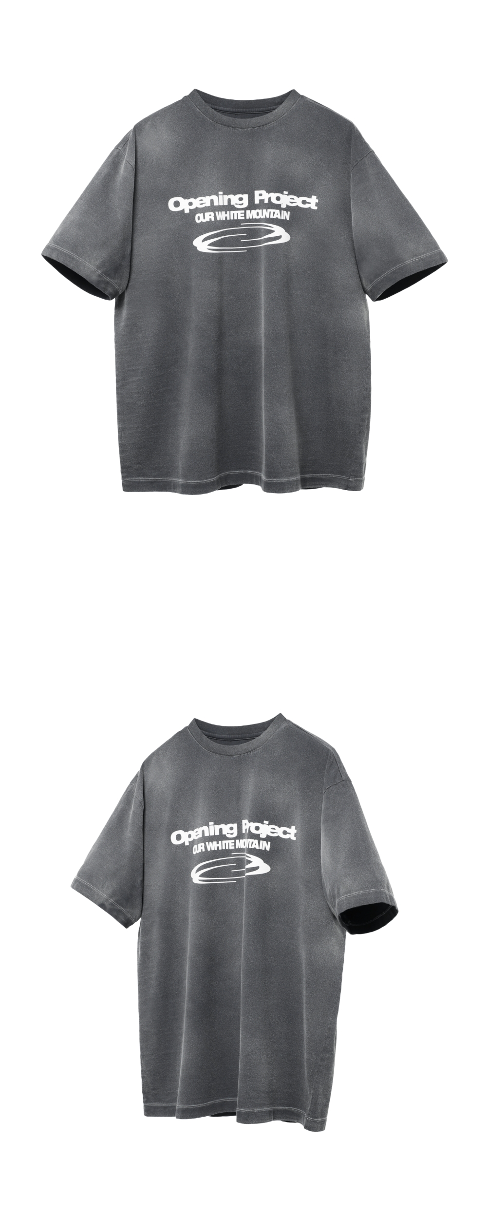 【OPENING PROJECT】 Identity T Shirt - Black MUSINSA | OPENING PROJECT Identity T Shirt - Charcoal