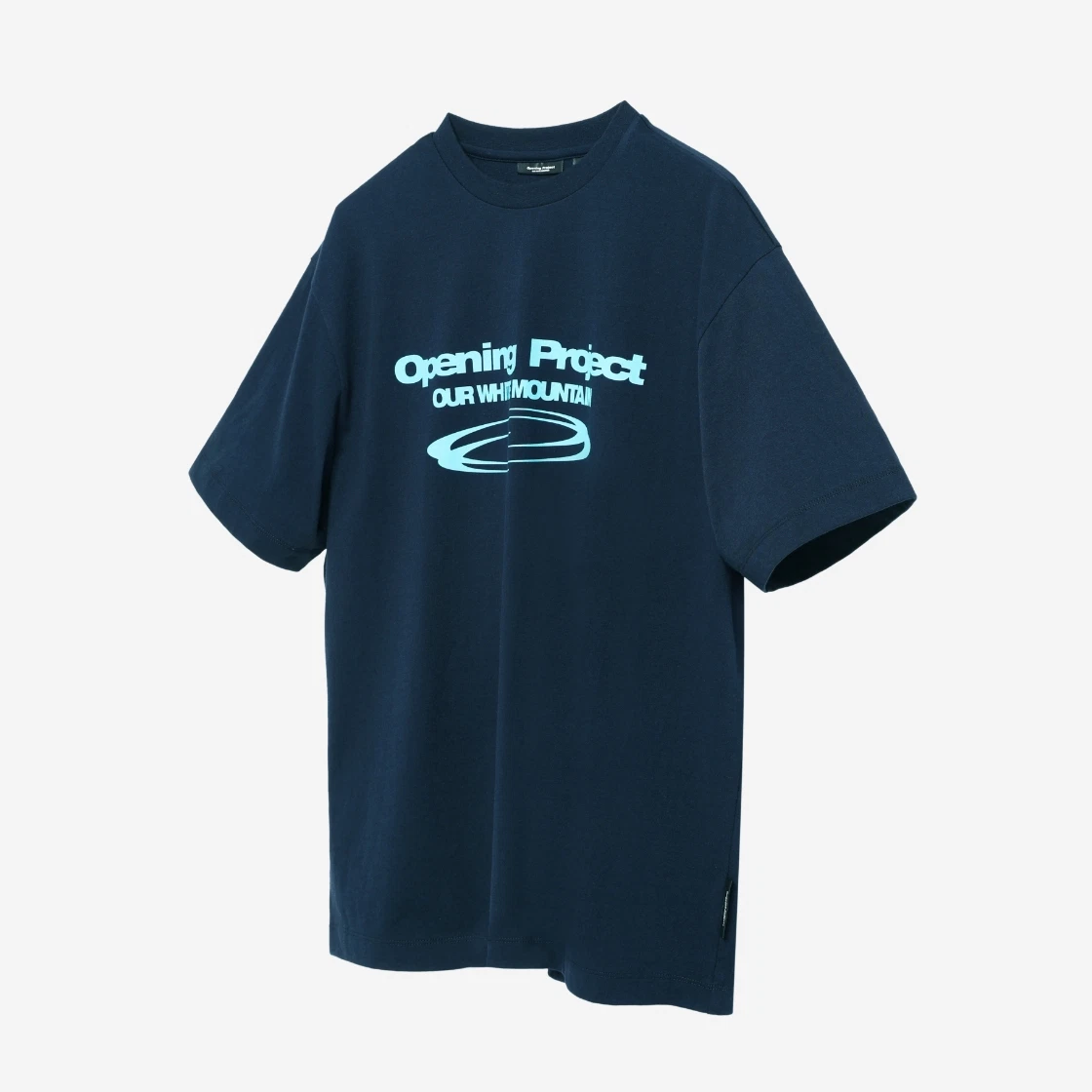 오프닝프로젝트 아이덴티티 티셔츠 네이비 | Opening Project | KREAM Opening Project Identity T-Shirts Navy