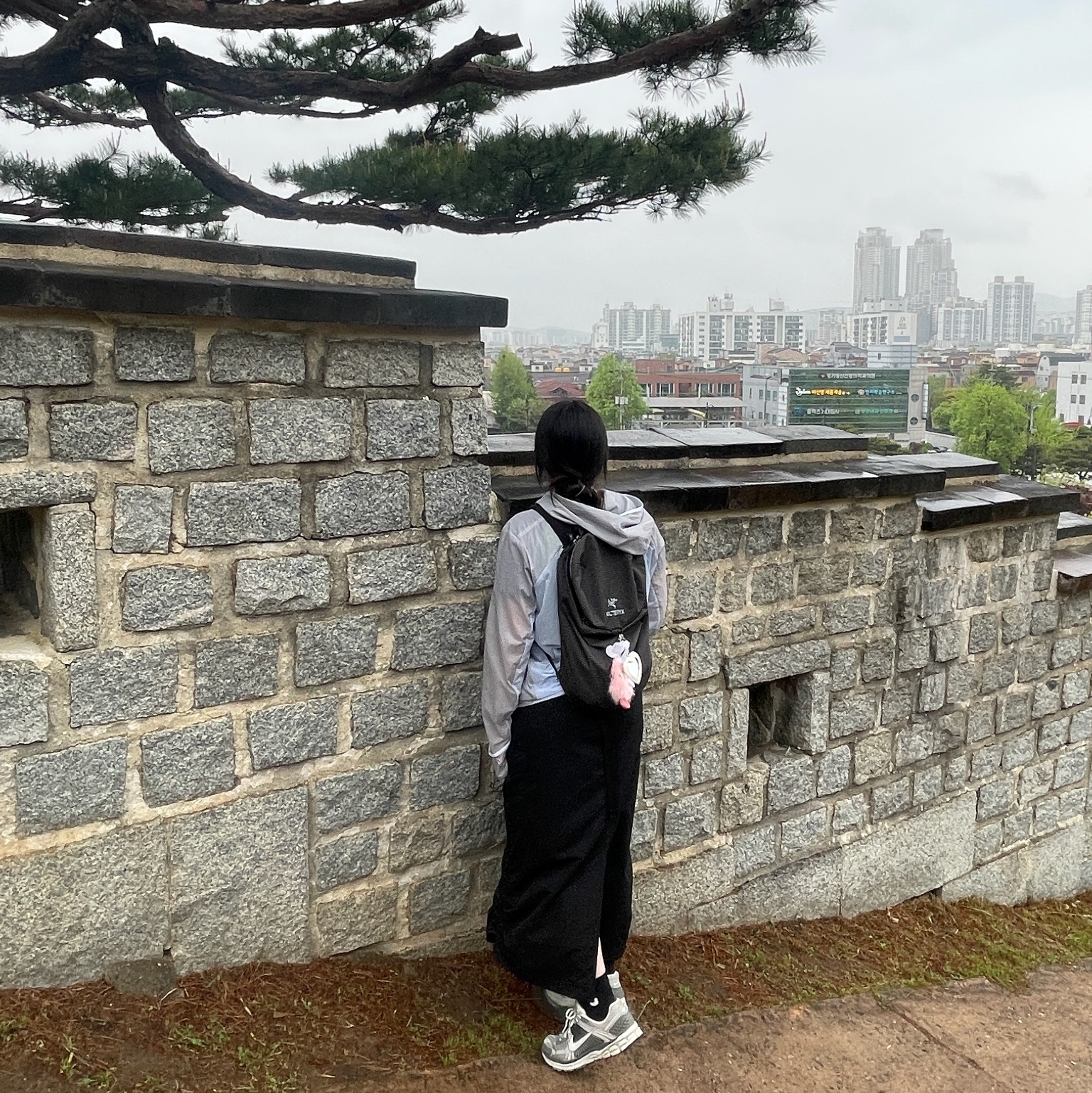 Sansan Gear Air Dash Jacket Light Grey - 24SS 착용 스타일