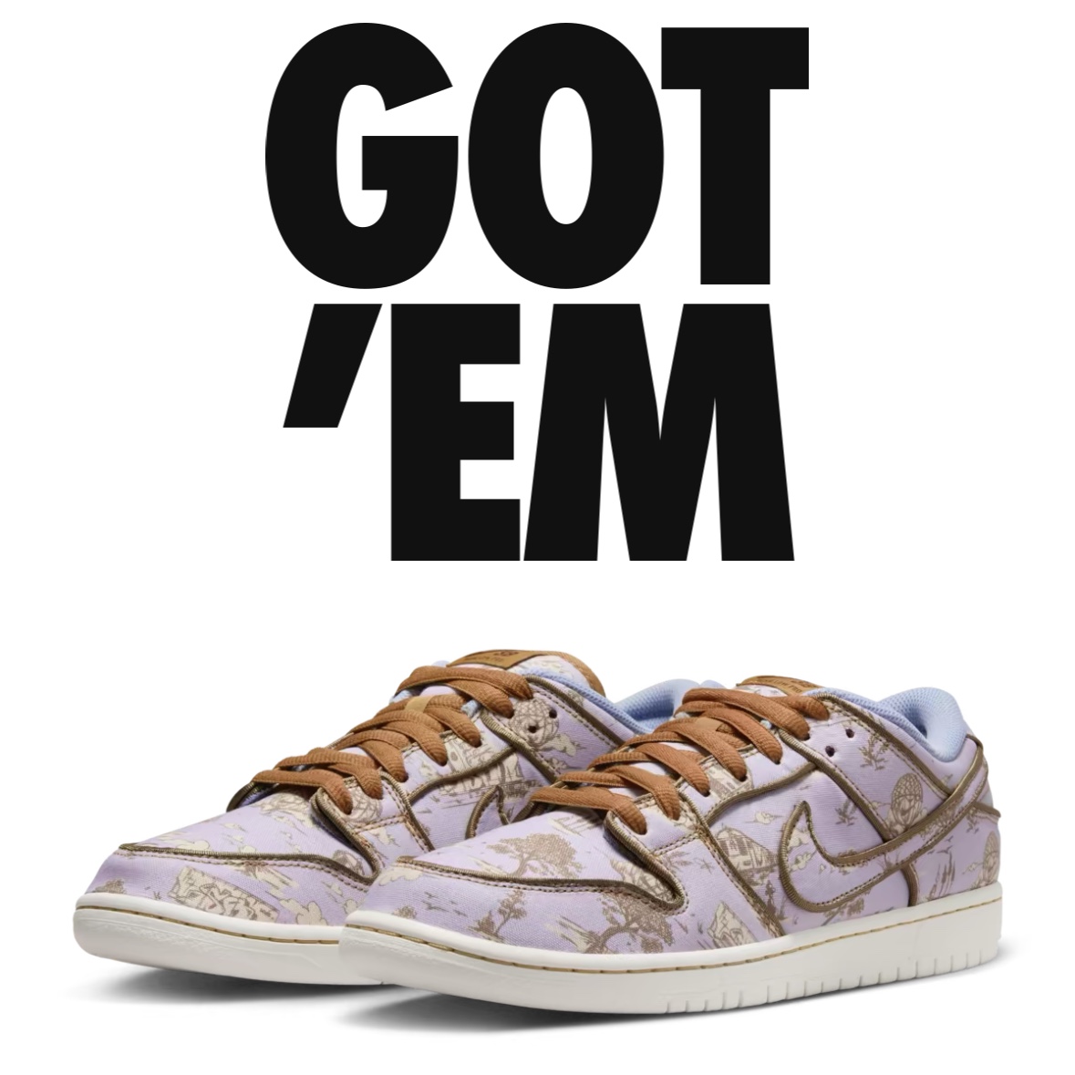 Nike SB Dunk Low Pro Premium Toile 착용 스타일