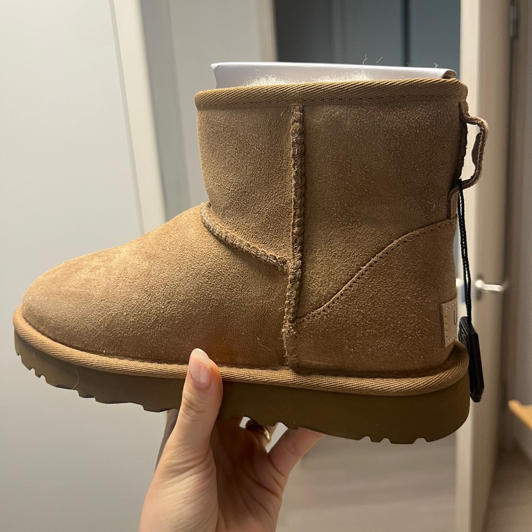(W) UGG Classic Mini II Boots Chestnut 착용 스타일