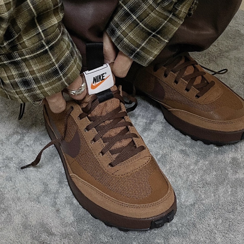 Nike x Tom Sachs General Purpose Shoe Brown 착용 스타일