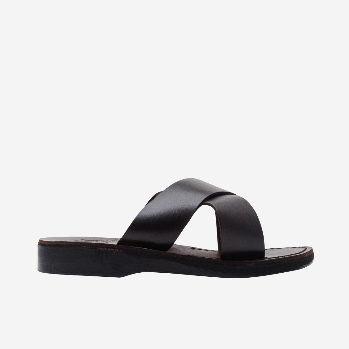 JS-92-BR Jerusalem Sandals No.92 Elan Brown