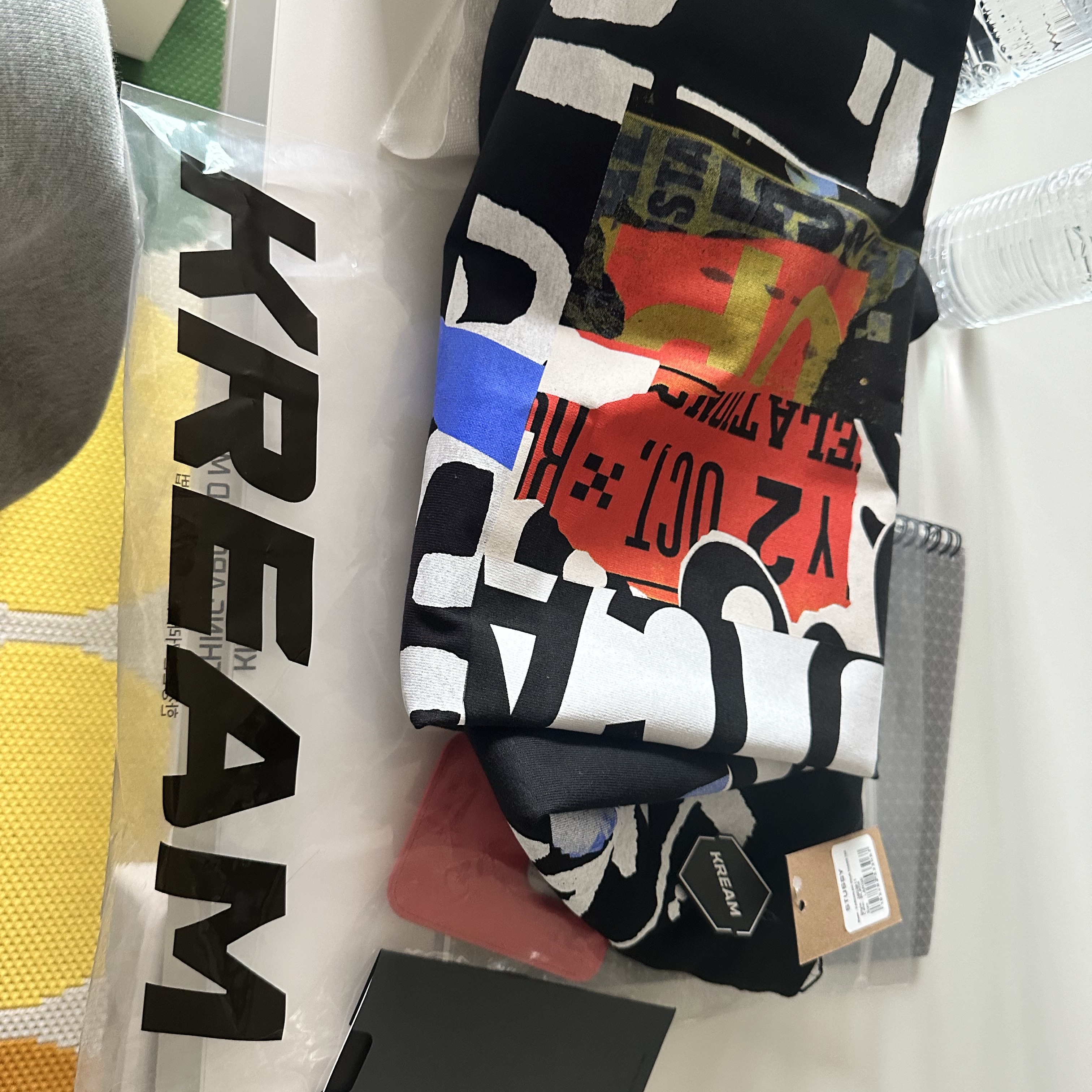 Stussy David Carson Do Your Thang T-Shirt Black 착용 스타일