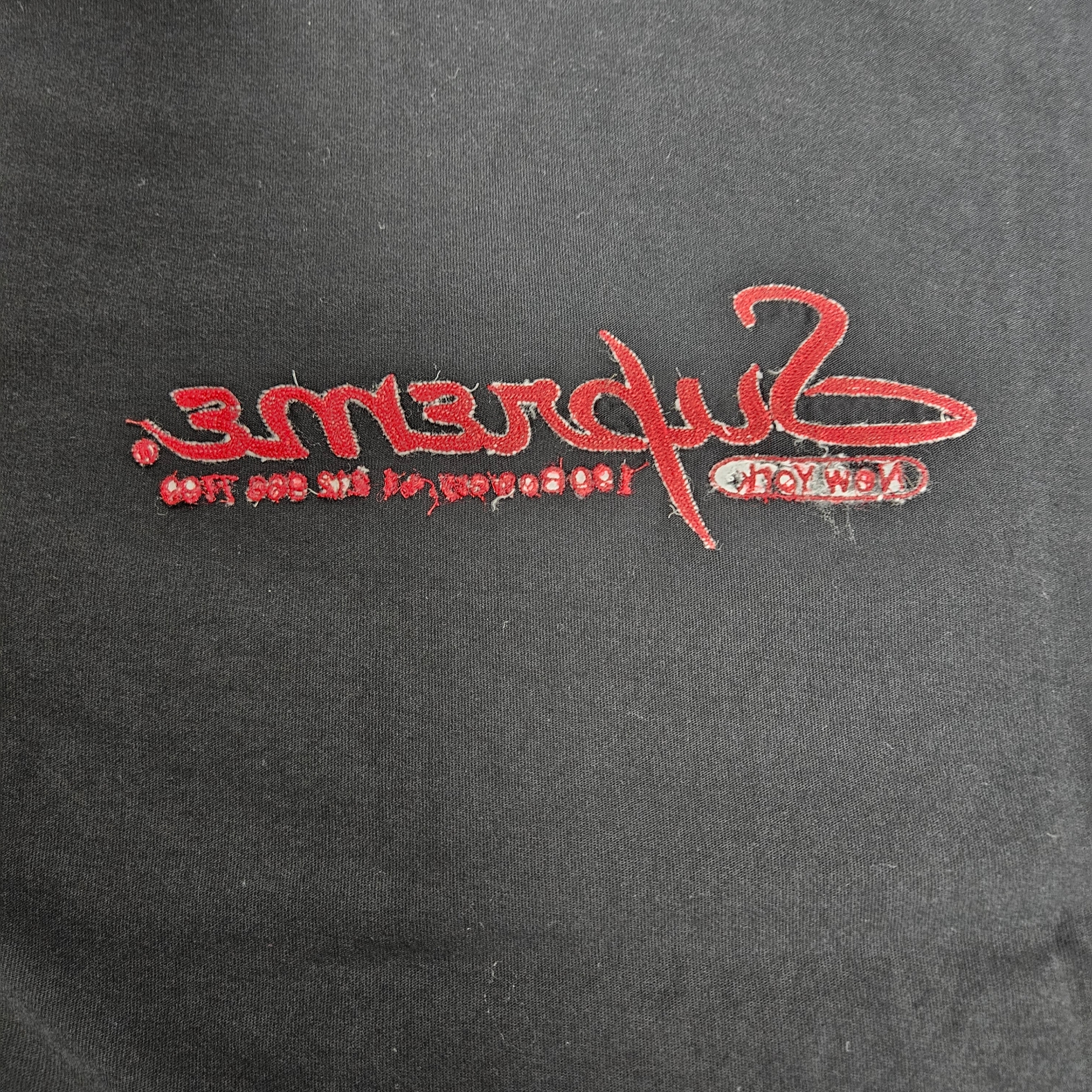 Supreme Contact S/S Top Black - 24SS 착용 스타일 - 5