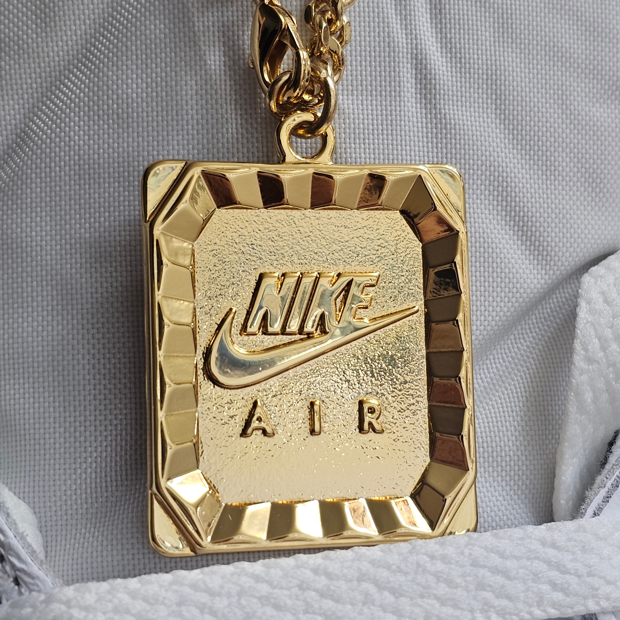 (W) Jordan 1 Retro High OG White Gold 착용 스타일 - 2