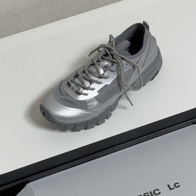 Low Classic T-1 Lc Vibram Sneakers Black, Low Classic T-1 Lc Vibram Sneakers Silver 착용 스타일 - 5