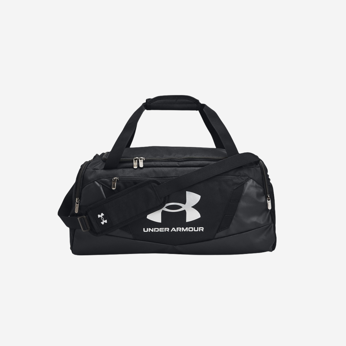 Under Armour Undeniable 5.0 Small Duffle Bag Black Metallic Silver 상세 이미지 1