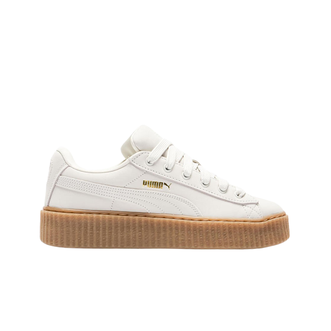 푸마 x 펜티 크리퍼 패티 누벅 웜 화이트 골드(Puma x Fenty Creeper Phatty Nubuck Warm White Gold) - 1
