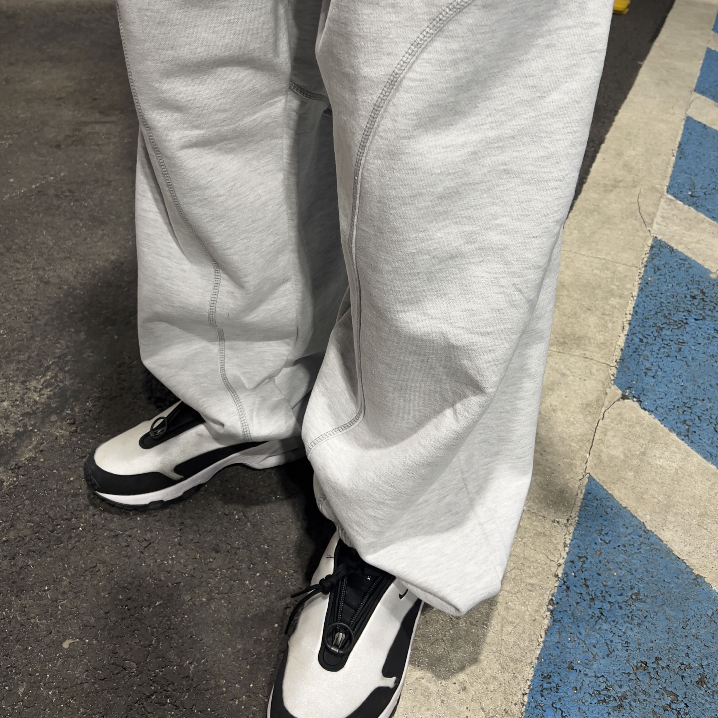 Nike x Comme des Garcons Homme Plus Air Max Sunder SP White Black 착용 스타일 - 5
