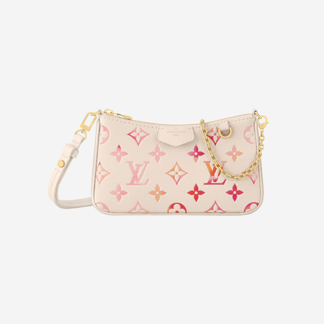 Louis Vuitton Easy Pouch On Strap Monogram Empreinte Sunrise Aquarelle 상세 이미지 1