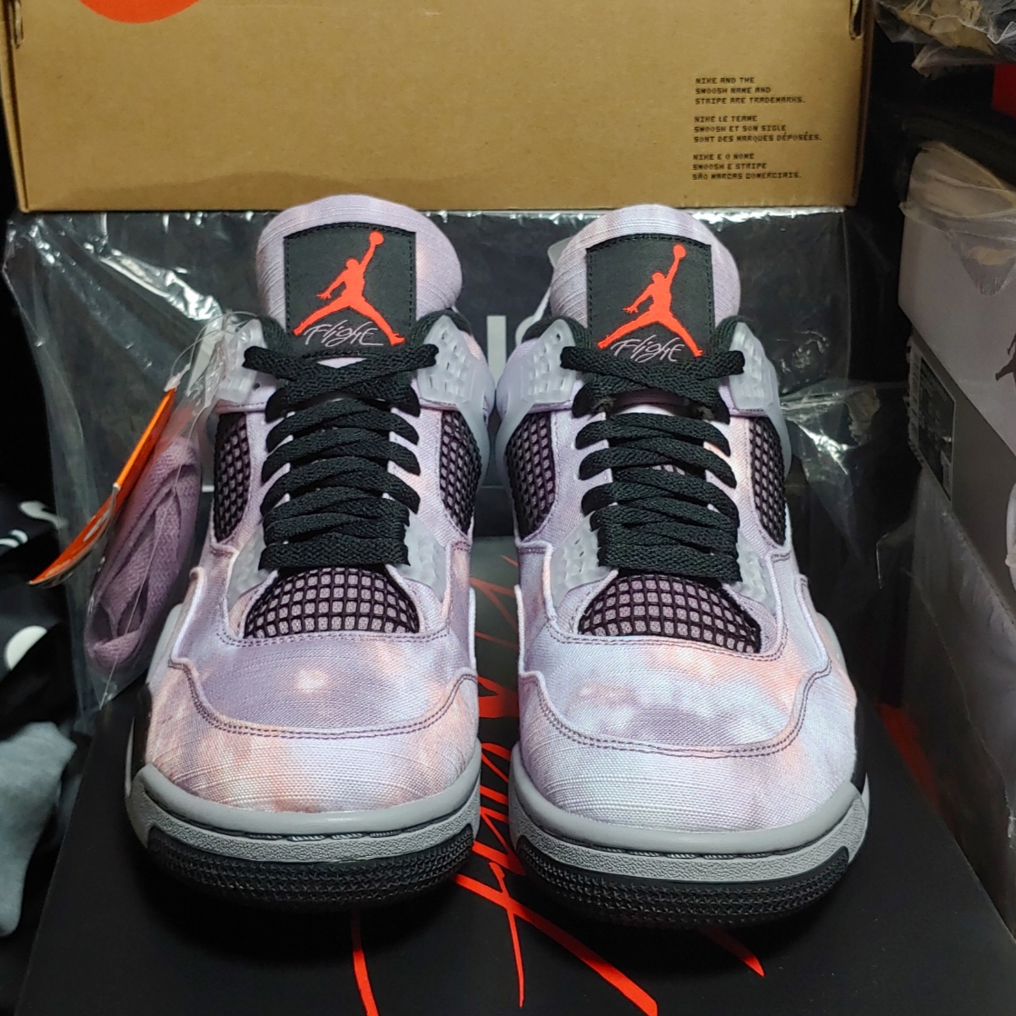 Jordan 4 Retro SE Amethyst Wave 착용 스타일 - 2